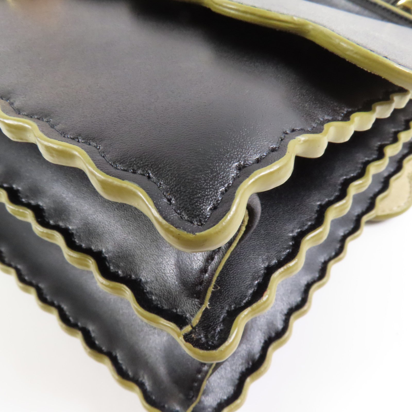 FENDI 牛皮皮革Kan I金扣手挽肩背兩用袋