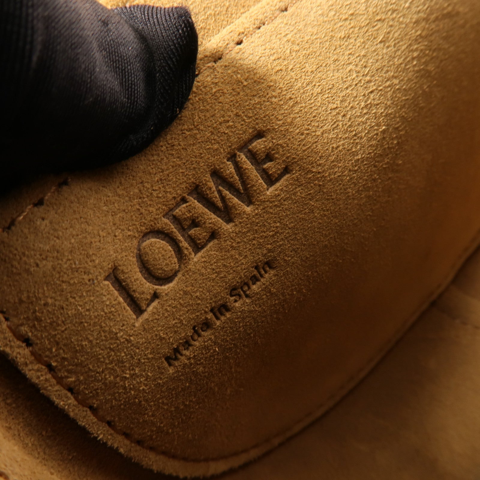 LOEWE 牛皮皮革Mini Gate肩背袋