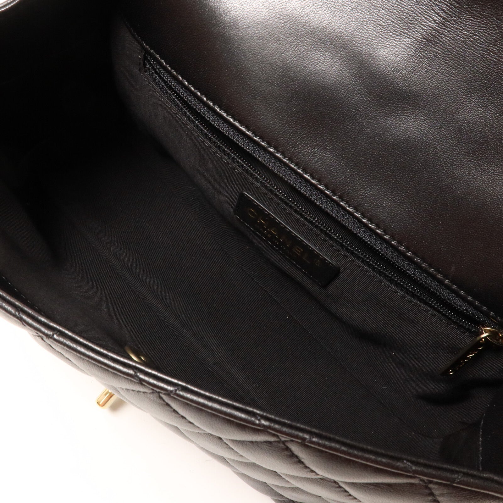 CHANEL 羊皮皮革Chain Shoulder Bag鏈帶肩背袋