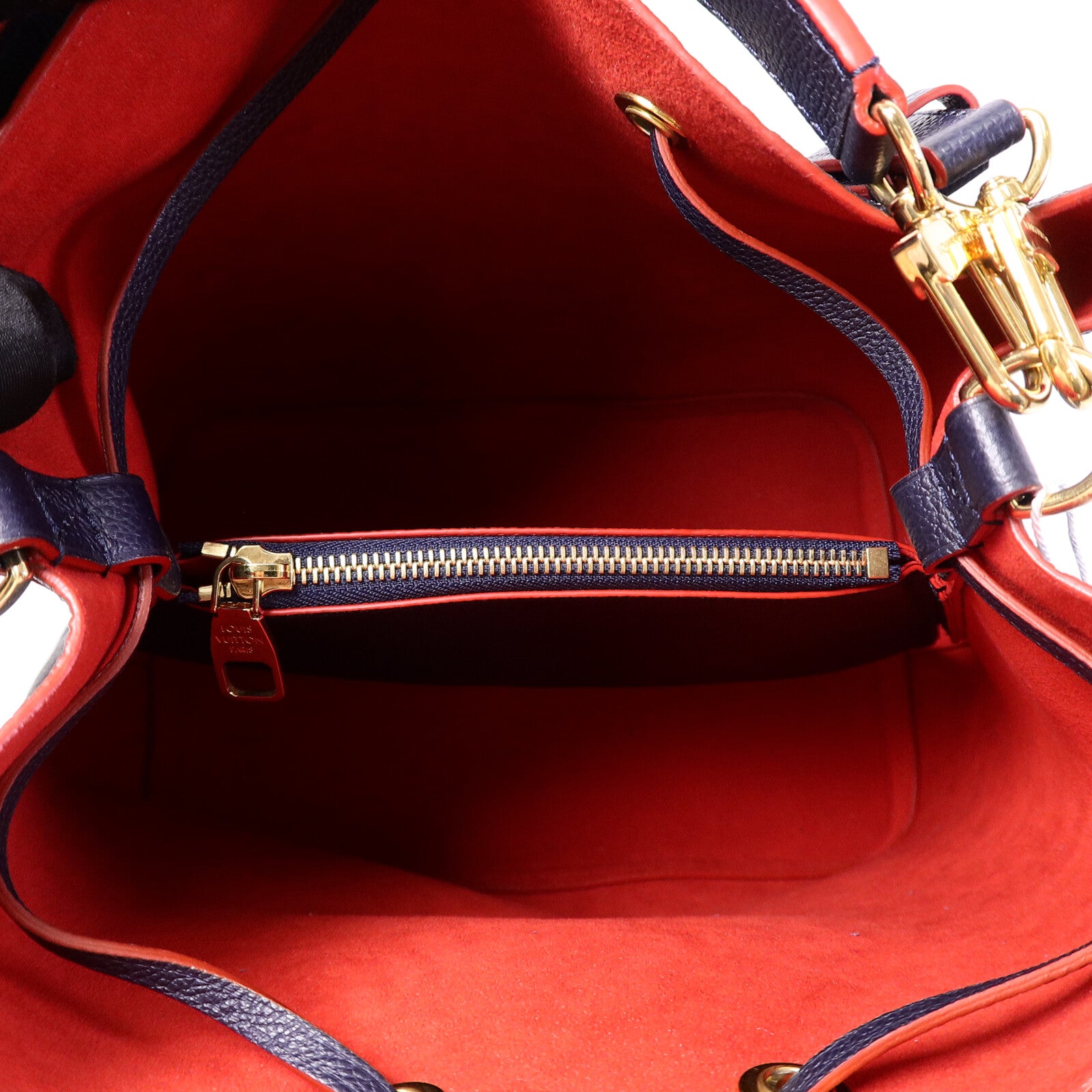 LOUIS VUITTON Monogram Empreinte Neo Noe MM手挽肩背兩用袋