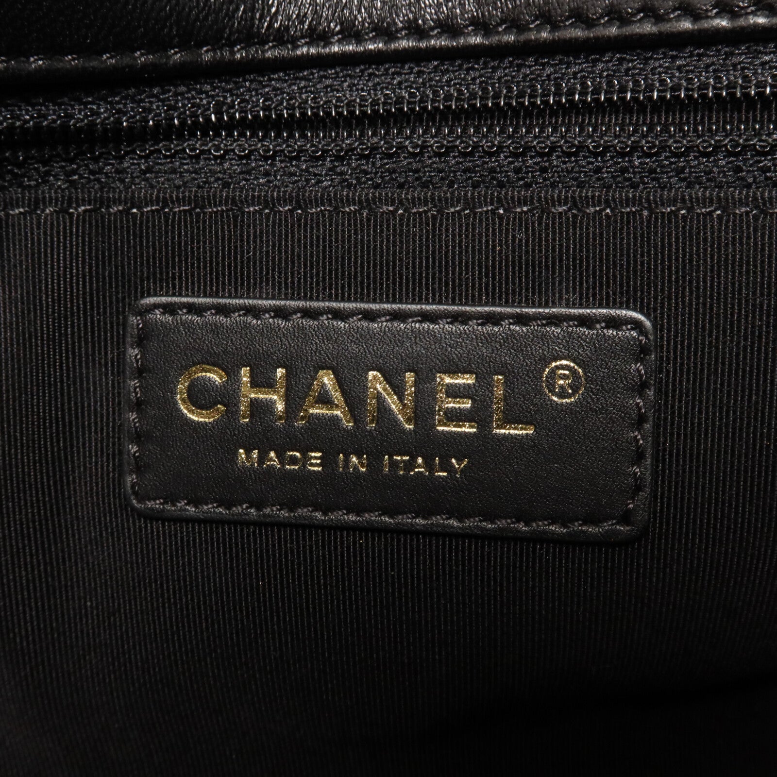 CHANEL 羊皮皮革Chain Shoulder Bag鏈帶肩背袋
