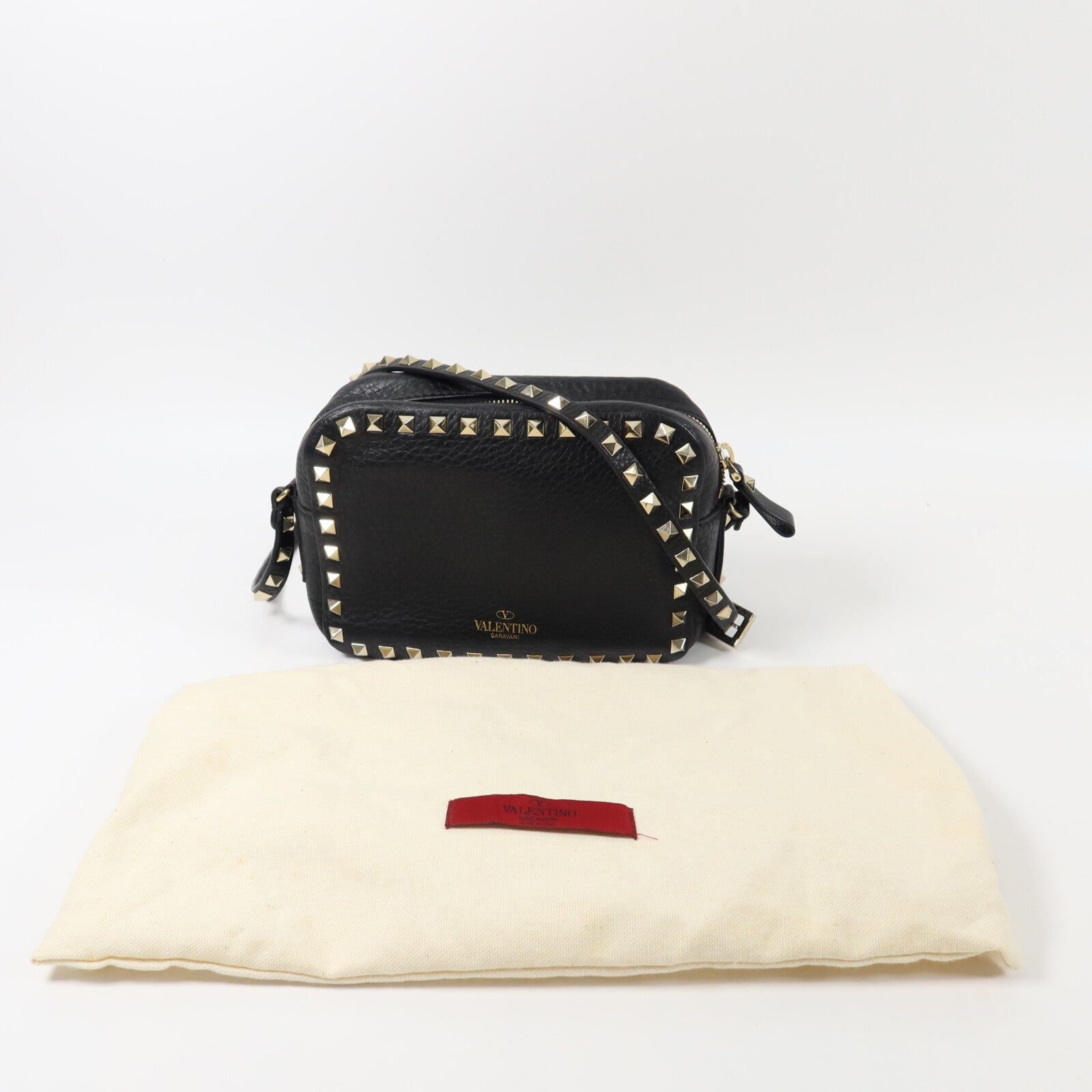 Valentino 牛皮皮革Shoulder Bag肩背袋