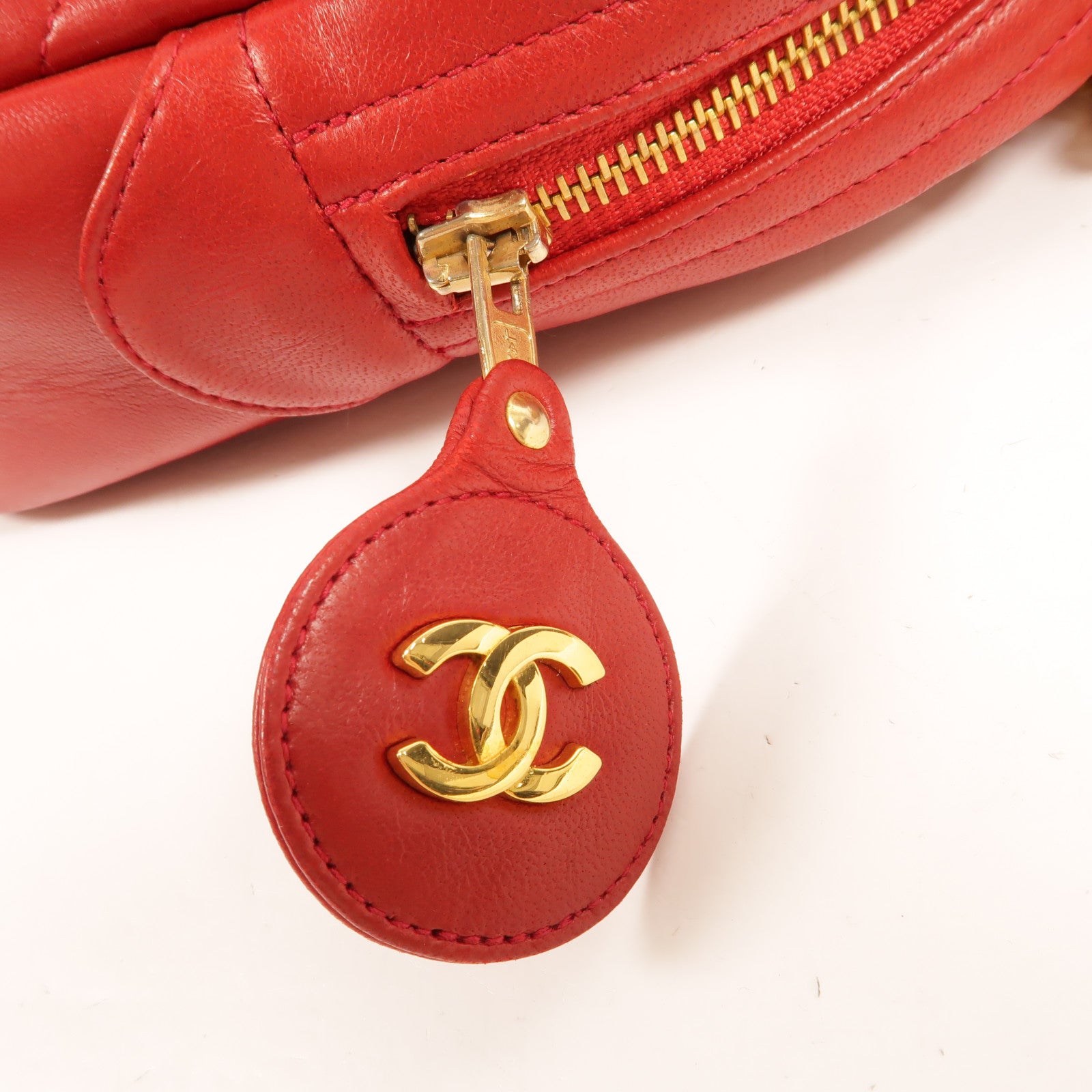 CHANEL 羊皮皮革Vintage Chain Shoulder肩背袋