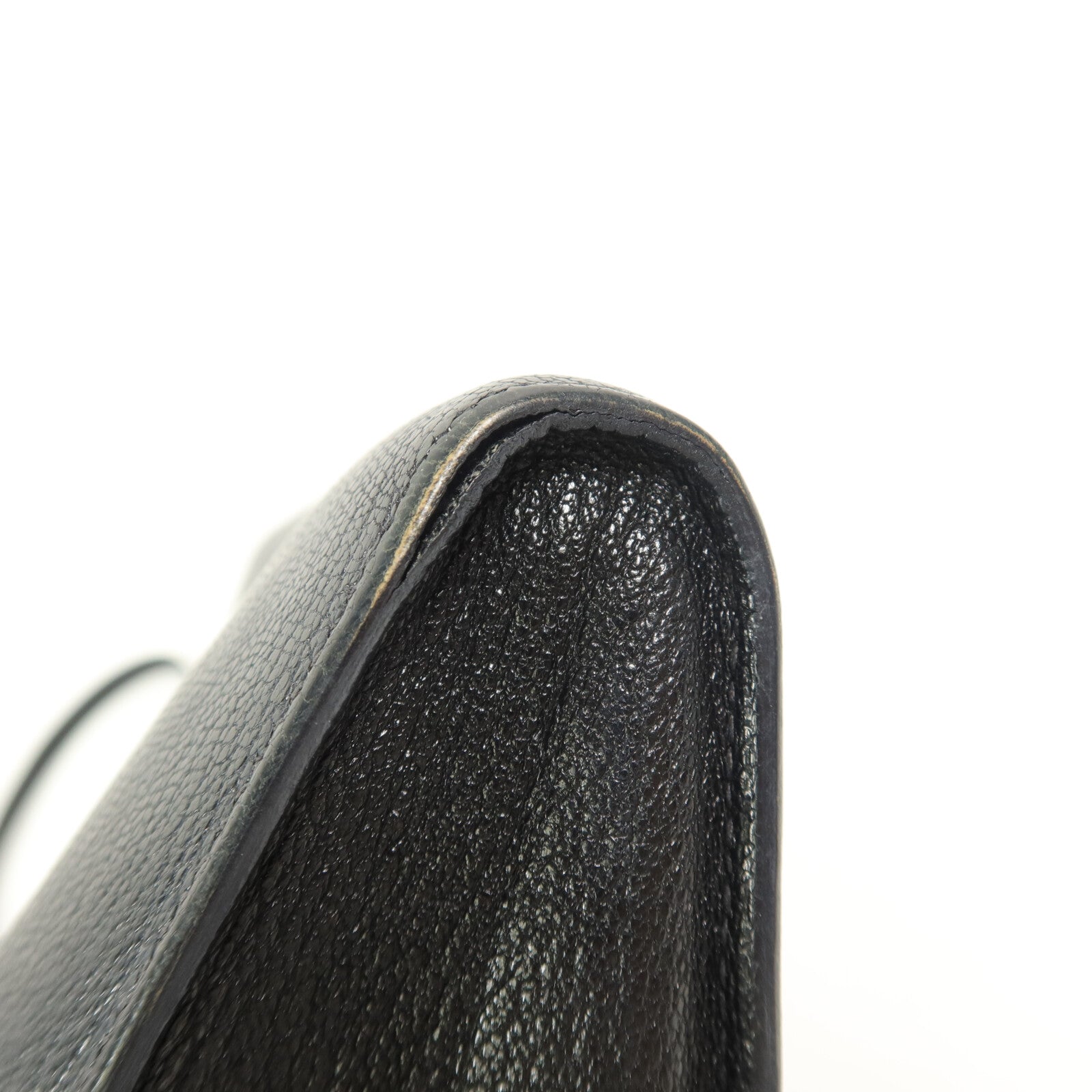 HERMES Chevre皮革Clic 16肩背袋Noir