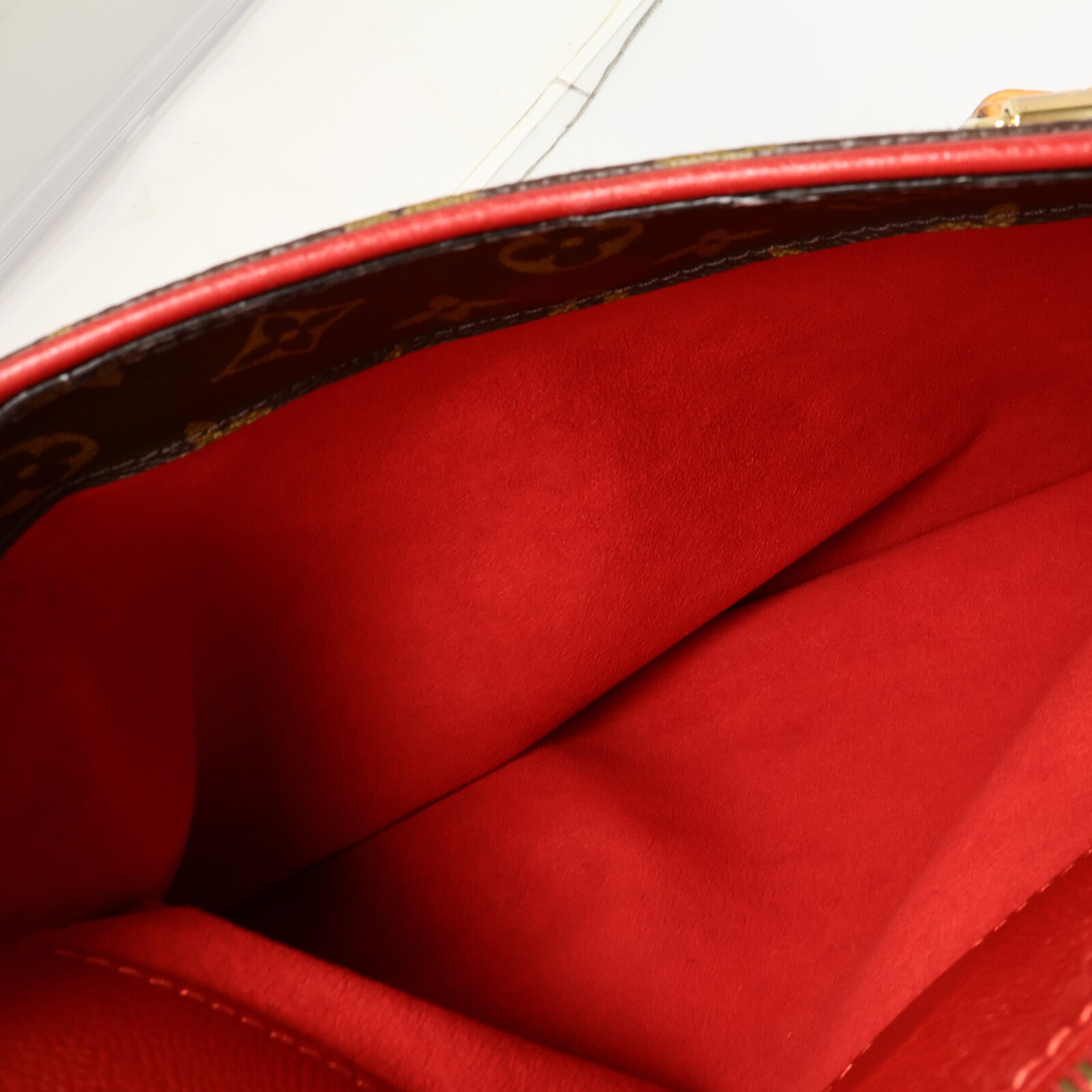 LOUIS VUITTON Monogram Pallas手挽肩背兩用袋