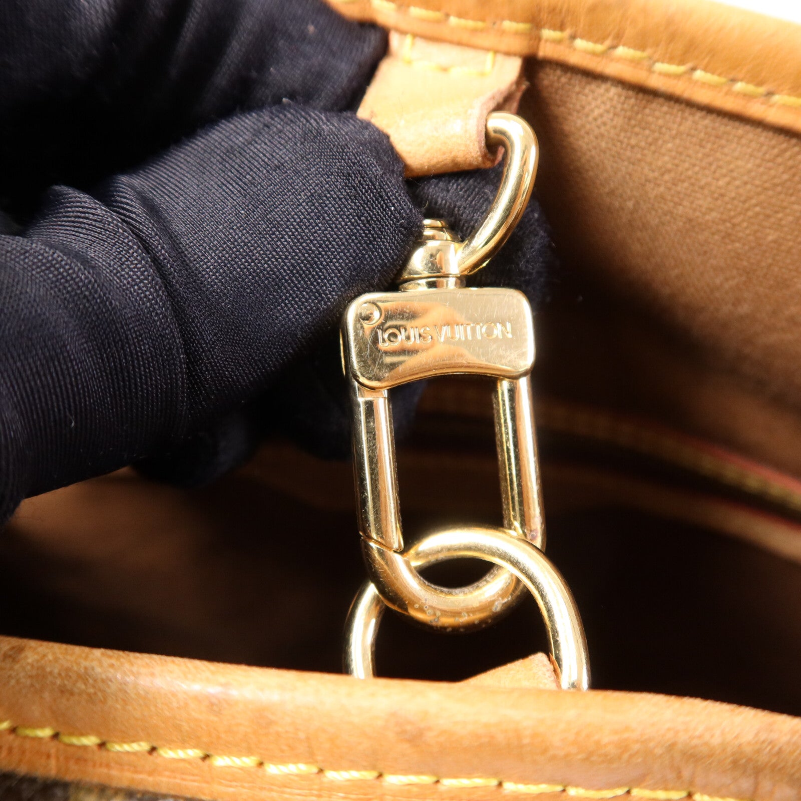 LOUIS VUITTON Monogram Batignolles Horizontal金扣肩背袋