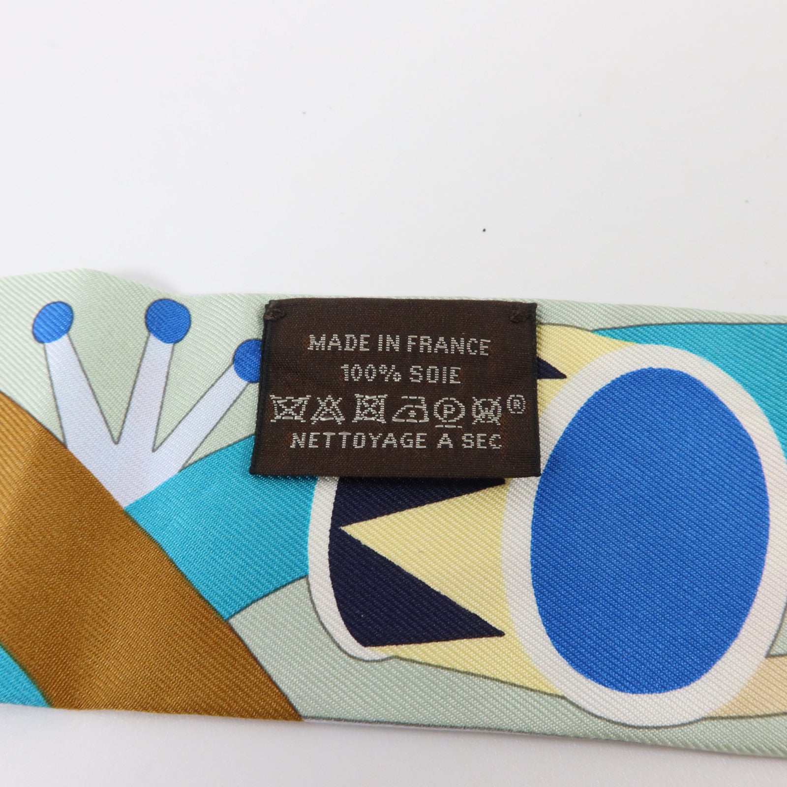 HERMES 絲質Twilly絲巾