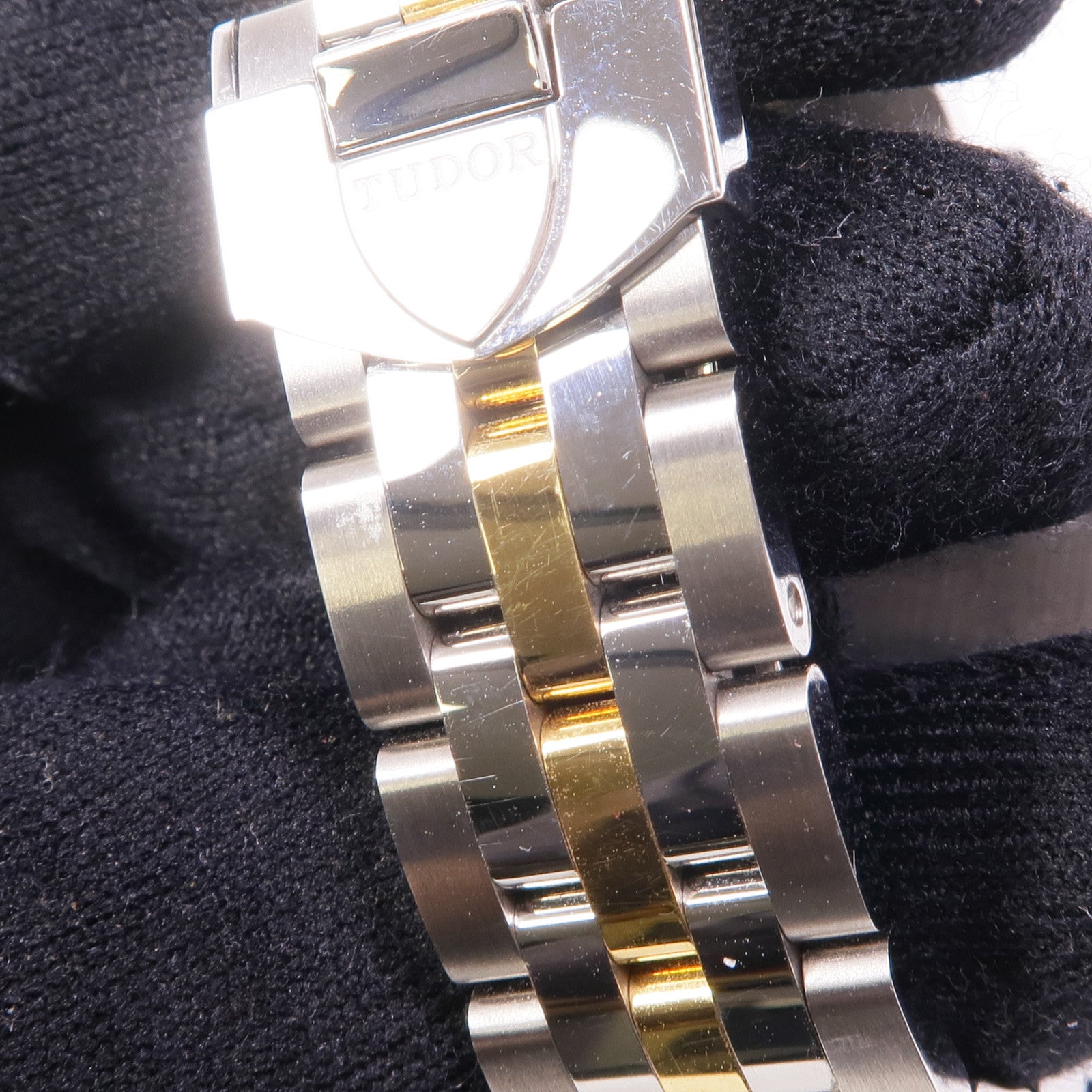 TUDOR Glamour Date 53003 Automatic Watch 18K Yellow Gold/Stainless Steel Gold