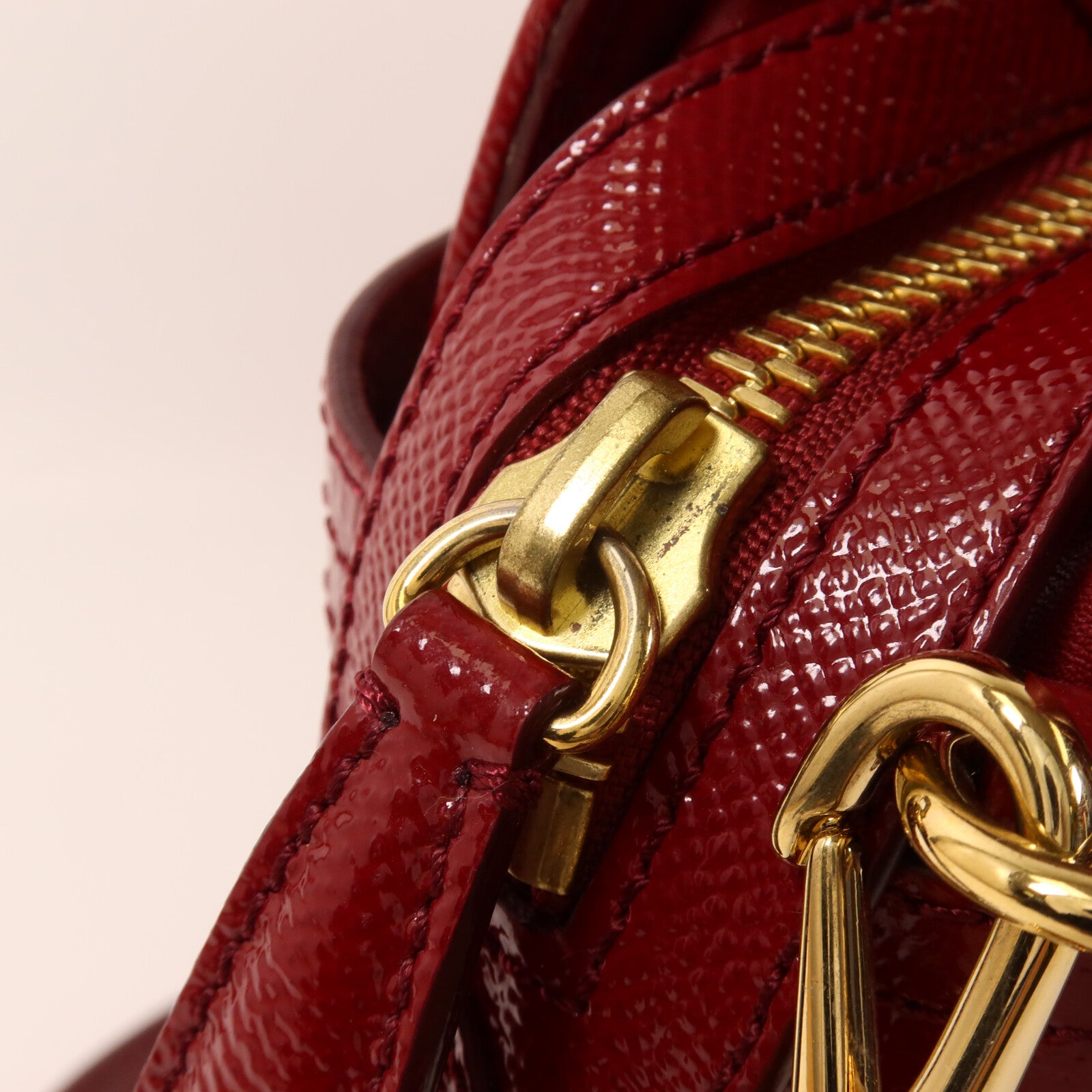 BURBERRY 【激減優惠】塗層帆布/漆皮皮革Minford Bag手挽肩背兩用袋