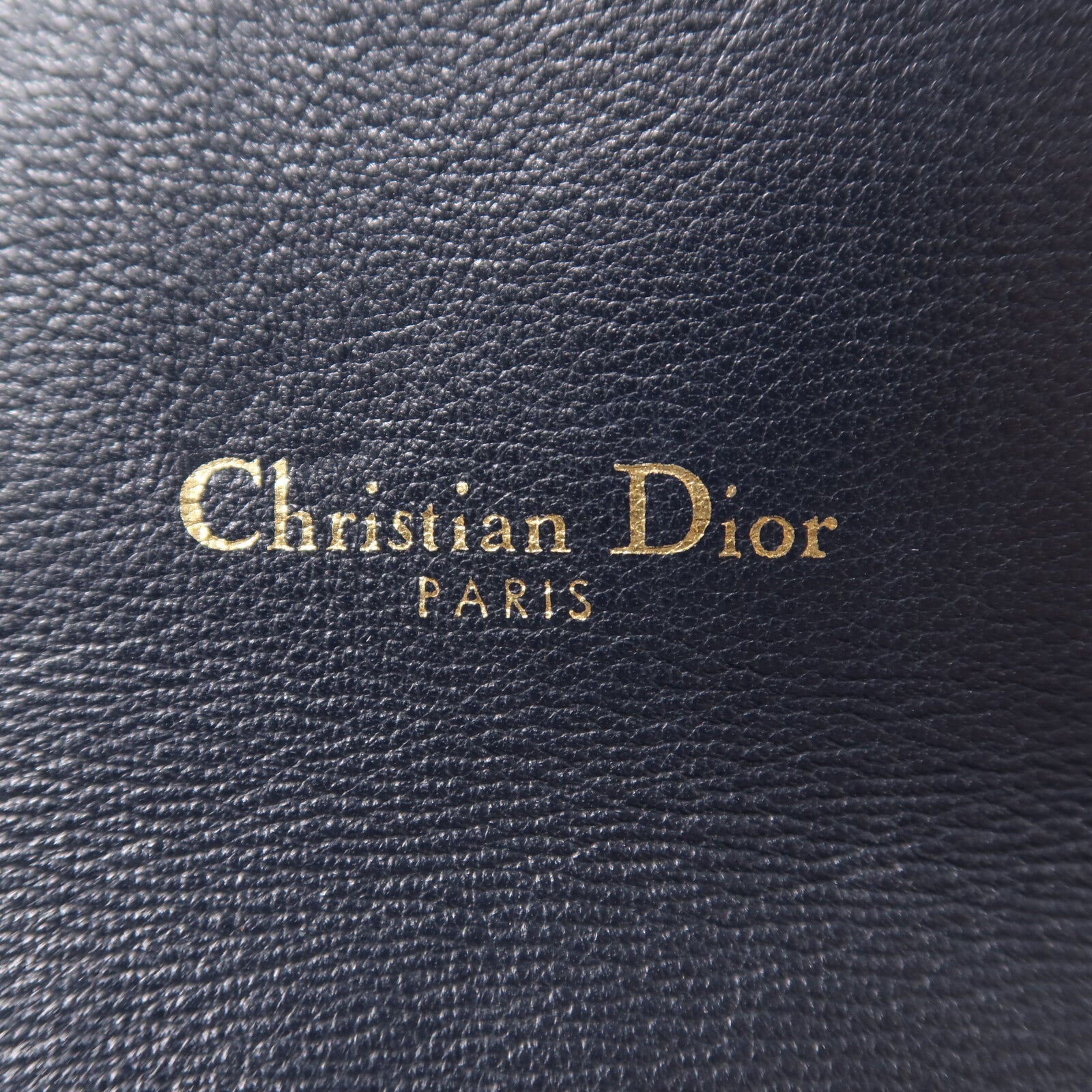 Dior 帆布Small Saddle Pouch With Chain鏈帶肩背袋