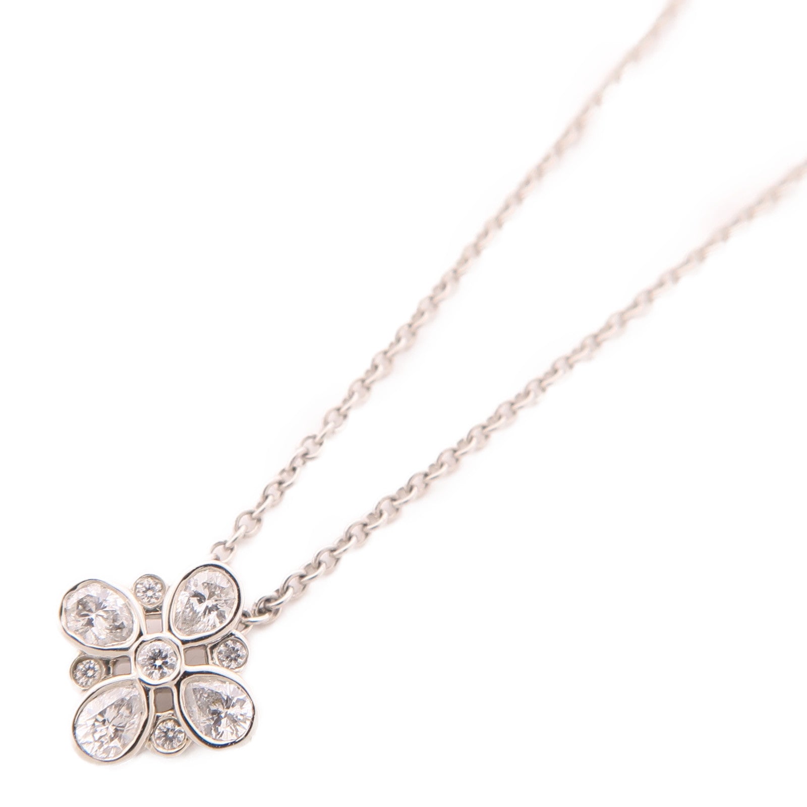 TIFFANY＆CO PT950鉑金Diamond Necklace鑽石項鍊