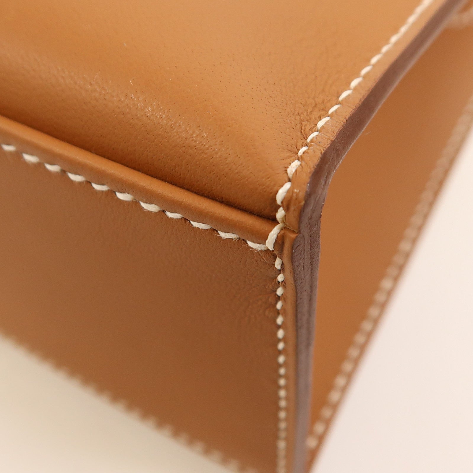 HERMES Swift皮革Kelly Pochette金扣手挽袋