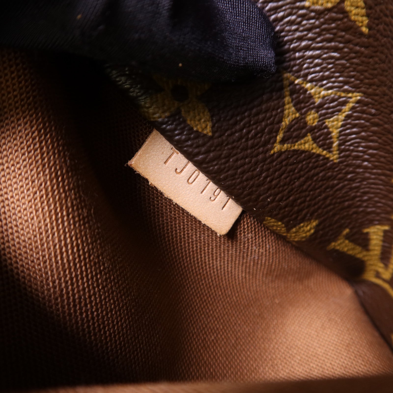 LOUIS VUITTON Monogram Totally MM金扣肩背袋棕色