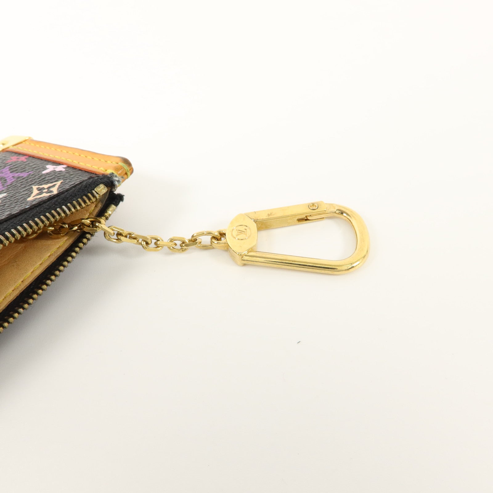 LOUIS VUITTON Monogram Multicolore Pochette Cles Purse零錢包