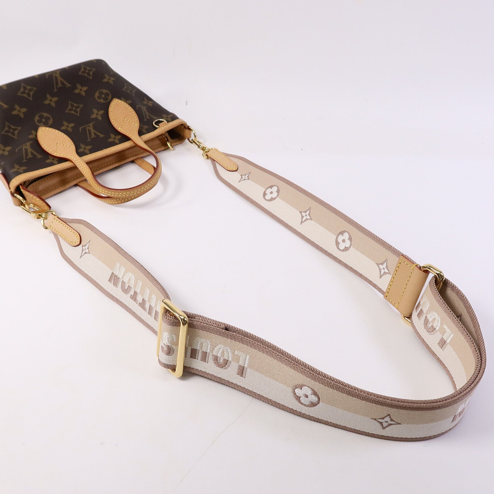 LOUIS VUITTON Monogram Neverfull BB手挽肩背兩用袋
