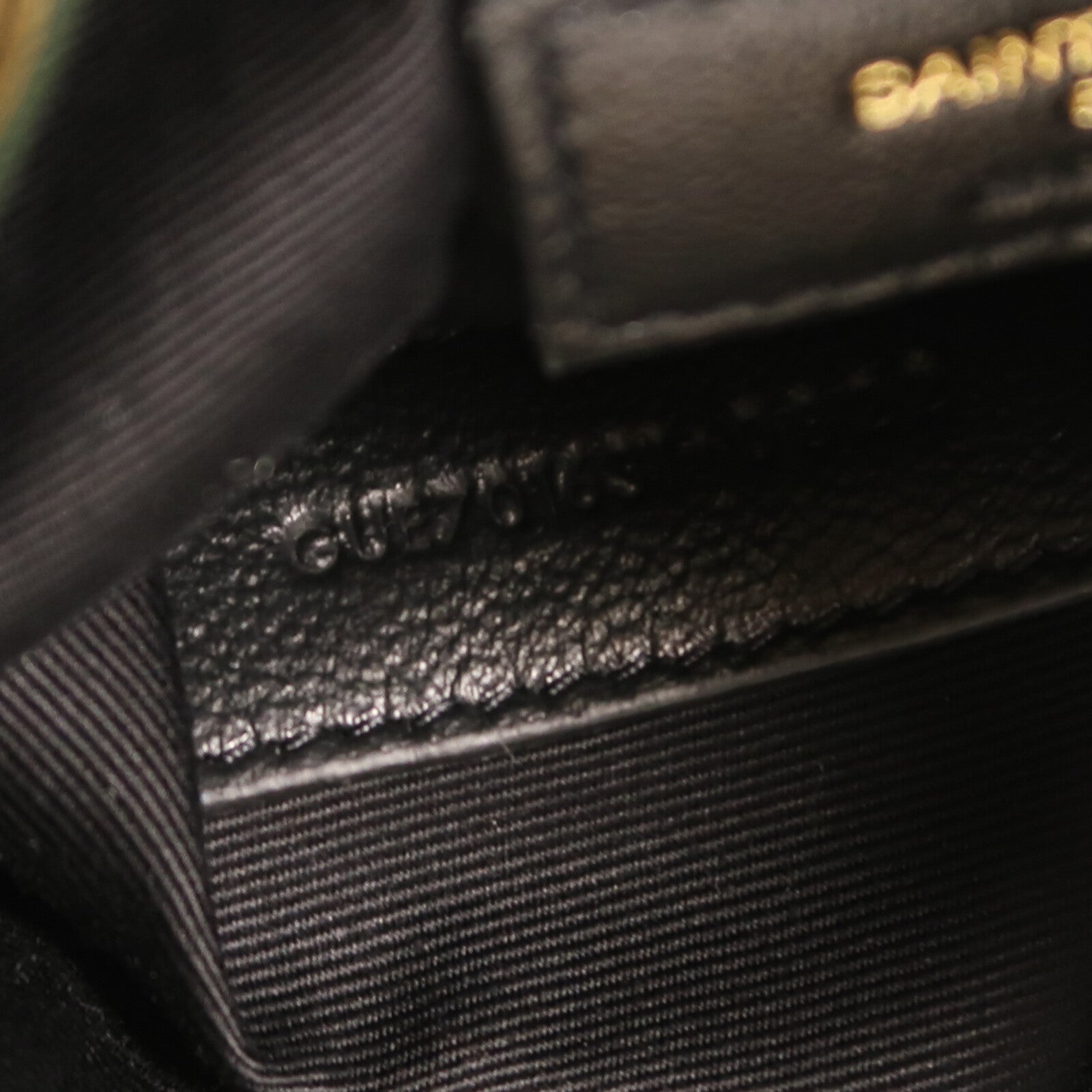 SAINT LAURENT 羊皮皮革Joe Mini Bucket金扣鏈帶肩背袋