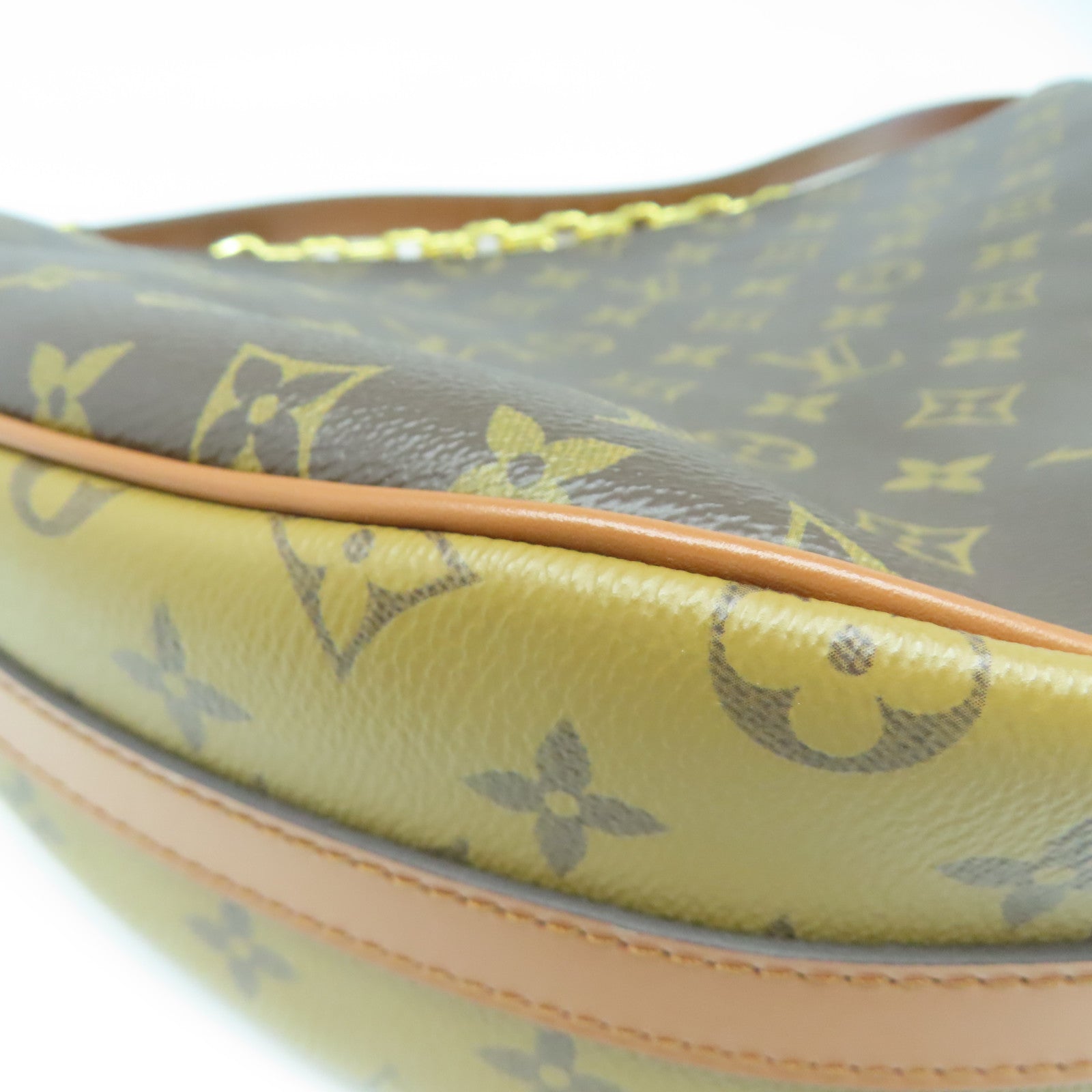 LOUIS VUITTON Monogram Loop Hobo金扣手挽肩背兩用袋啡色