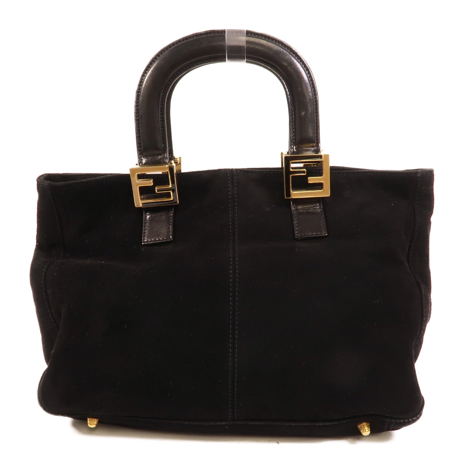 FENDI 麂皮皮革Hand Bag手挽袋