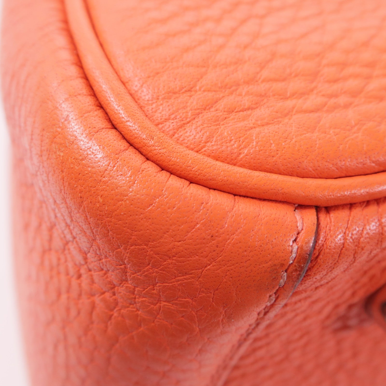 HERMES Clemence皮革Lindy 30銀扣手挽肩背兩用袋Rose Jaipur