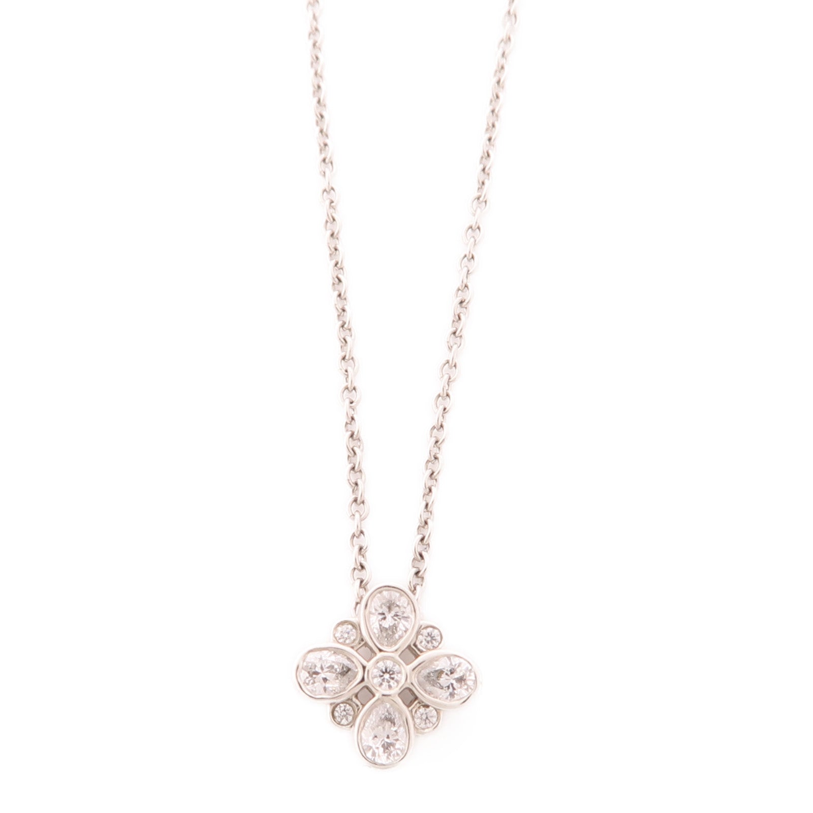 TIFFANY＆CO PT950鉑金Diamond Necklace鑽石項鍊