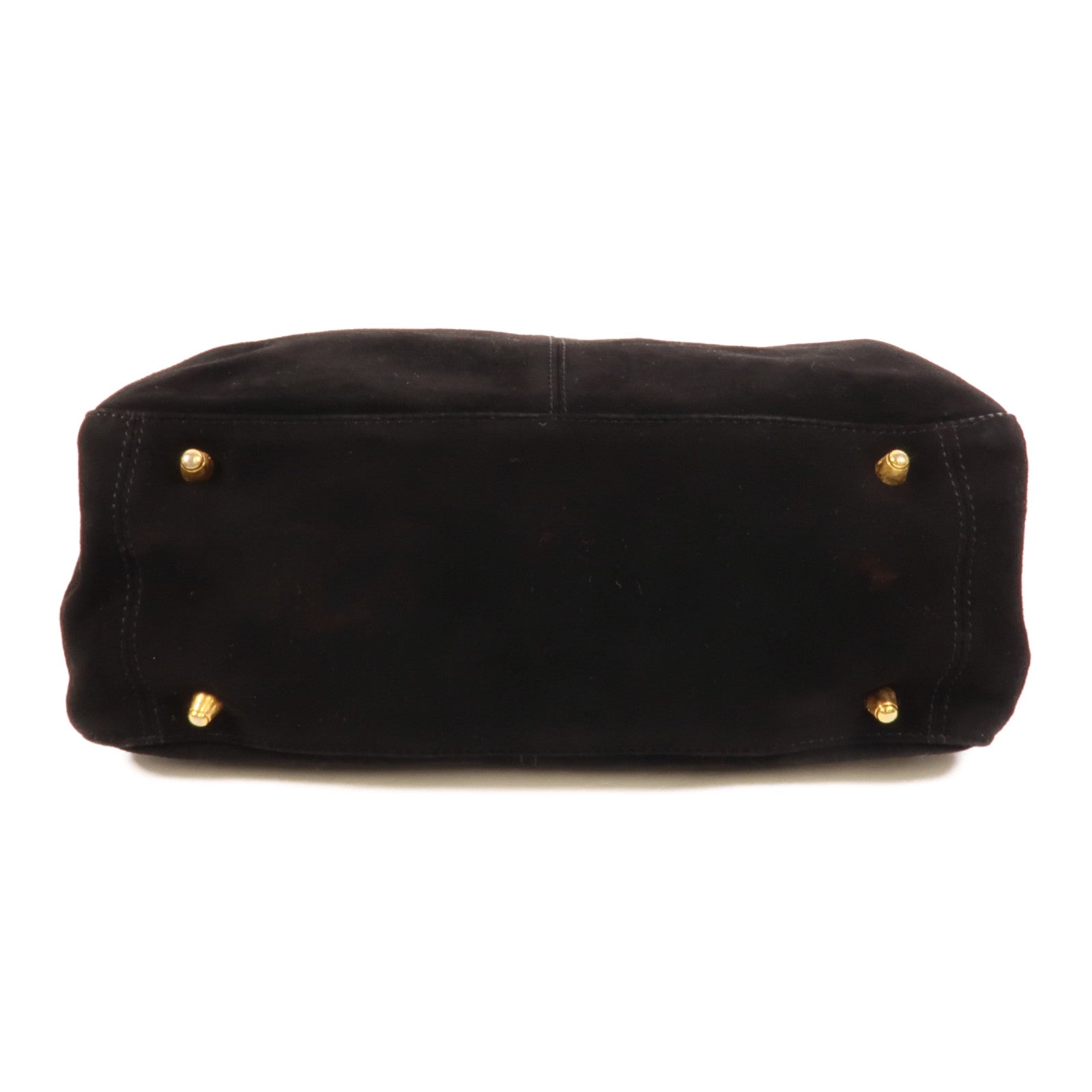FENDI 麂皮皮革Hand Bag手挽袋