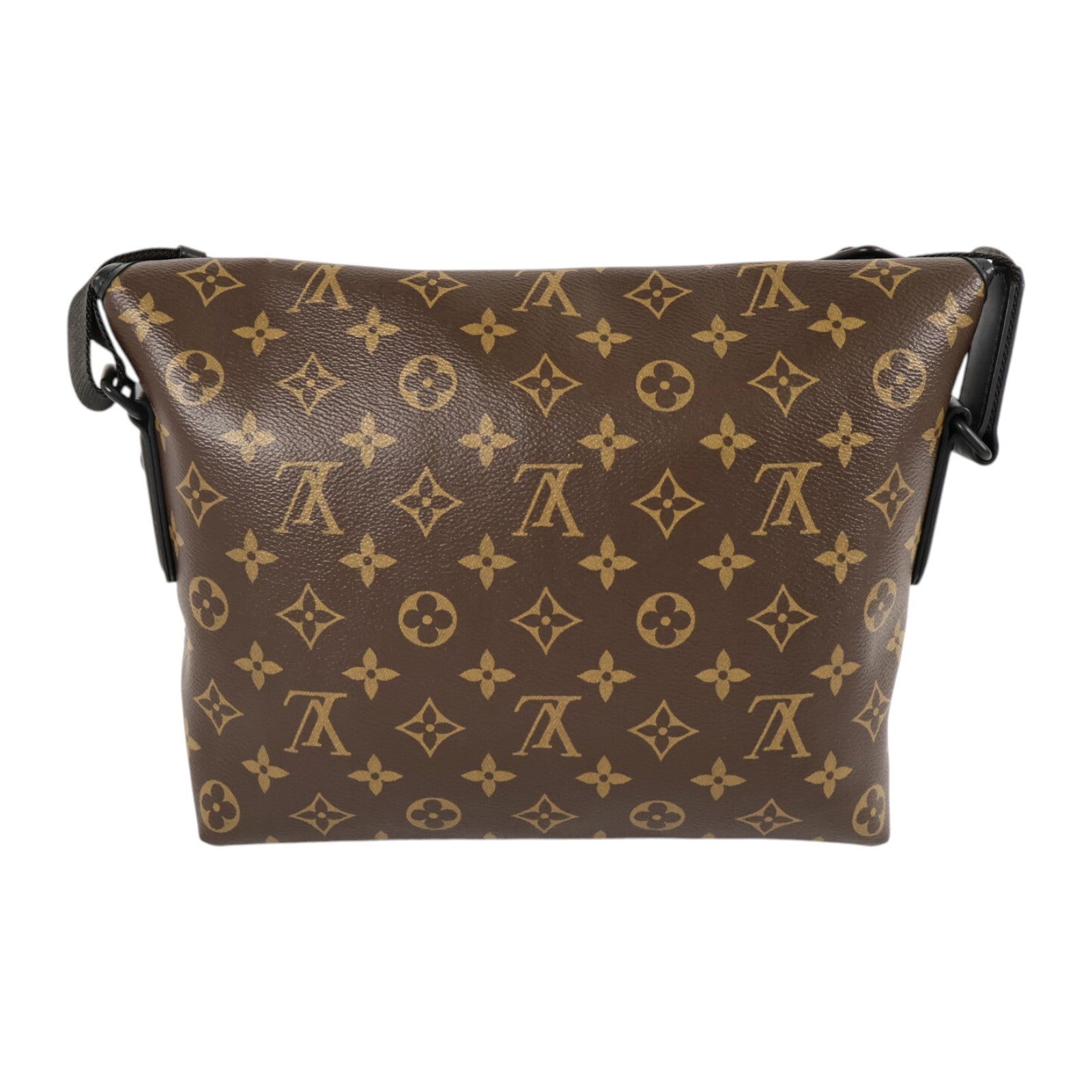 LOUIS VUITTON Monogram Macassar Magnetic Messenger Bag肩背袋