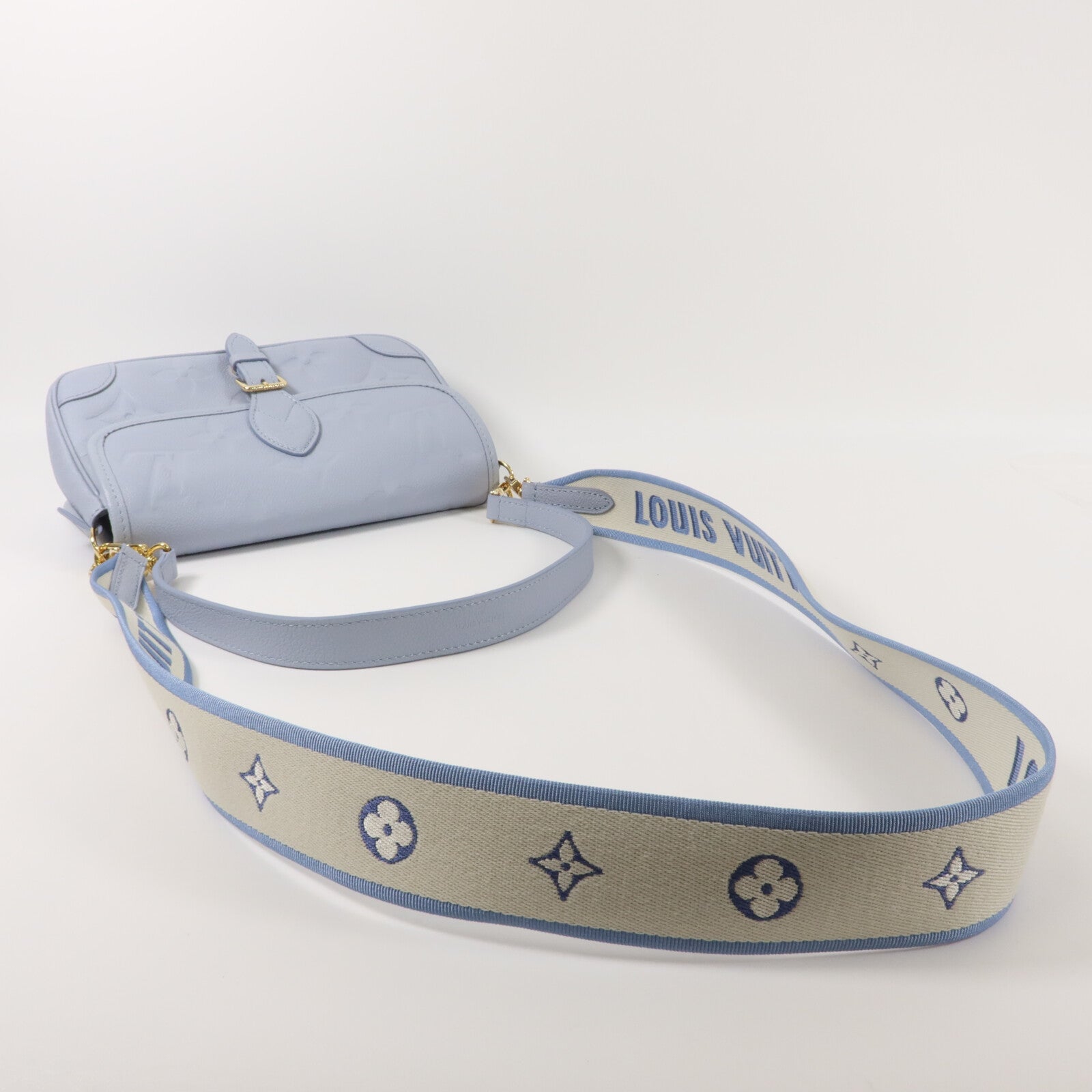 LOUIS VUITTON Monogram Empreinte Diane手挽肩背兩用袋