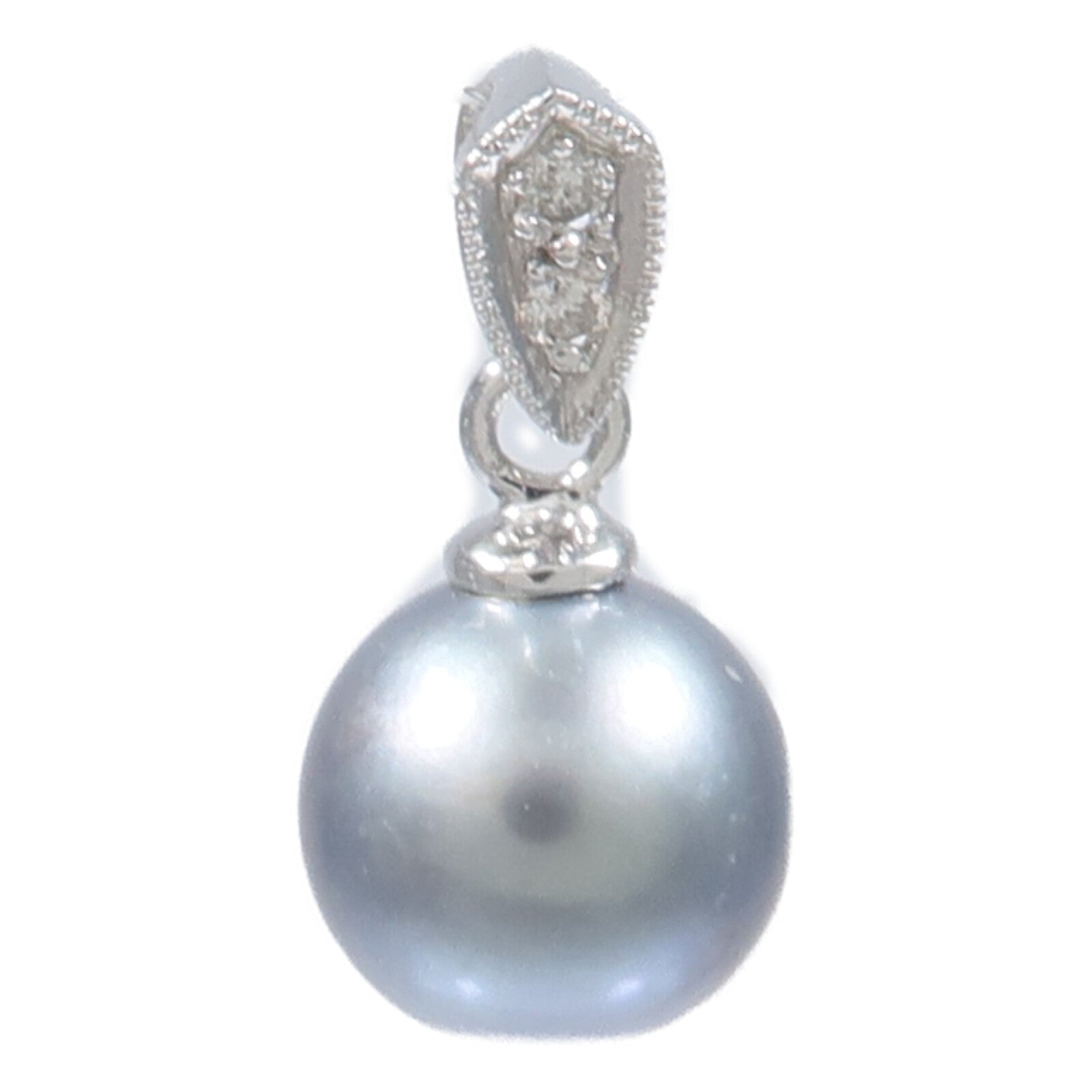 JEWELRY 18K白金Pearl Pendant珍珠吊墜