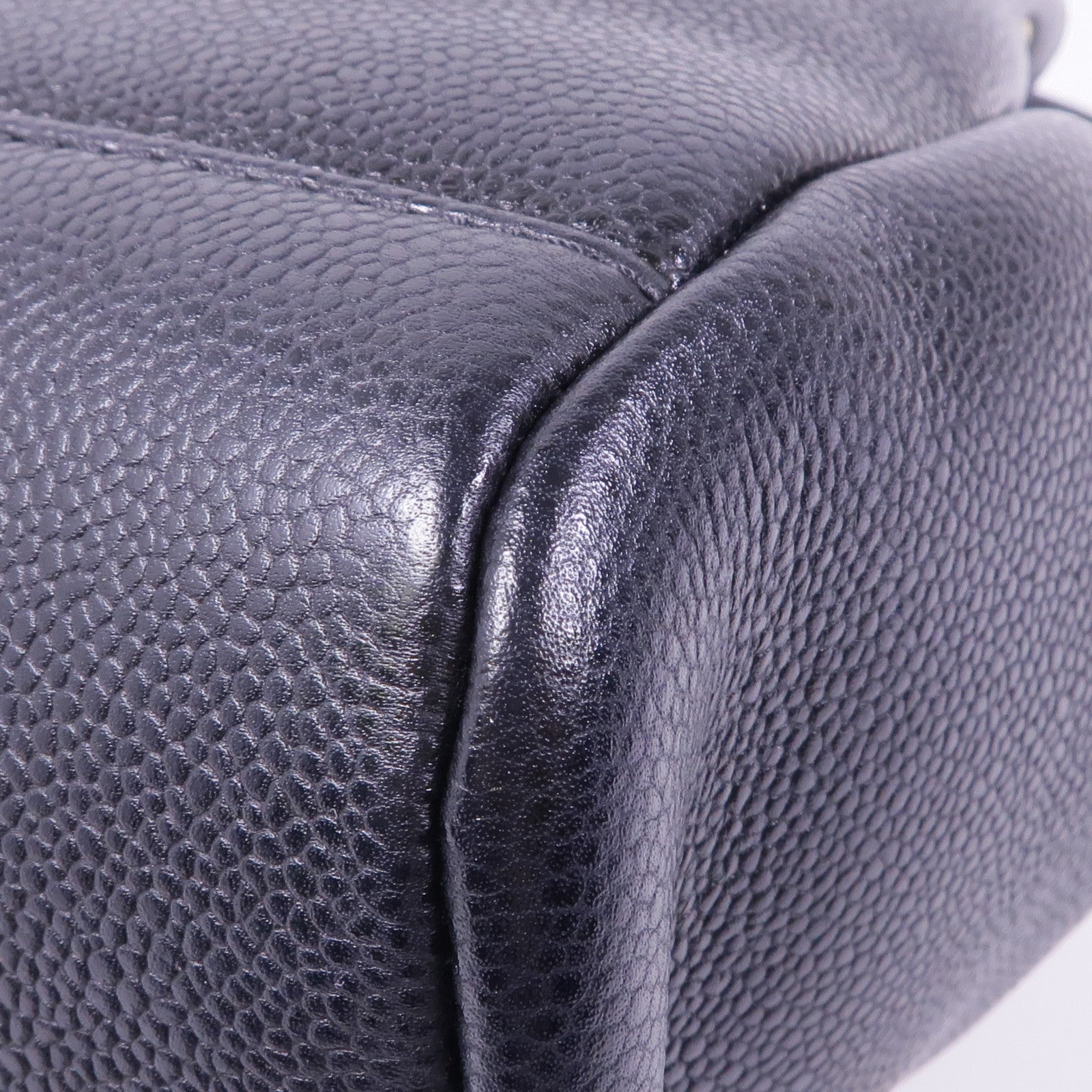 CHANEL 牛皮皮革Chain Shoulder Bag金扣鏈帶肩背袋