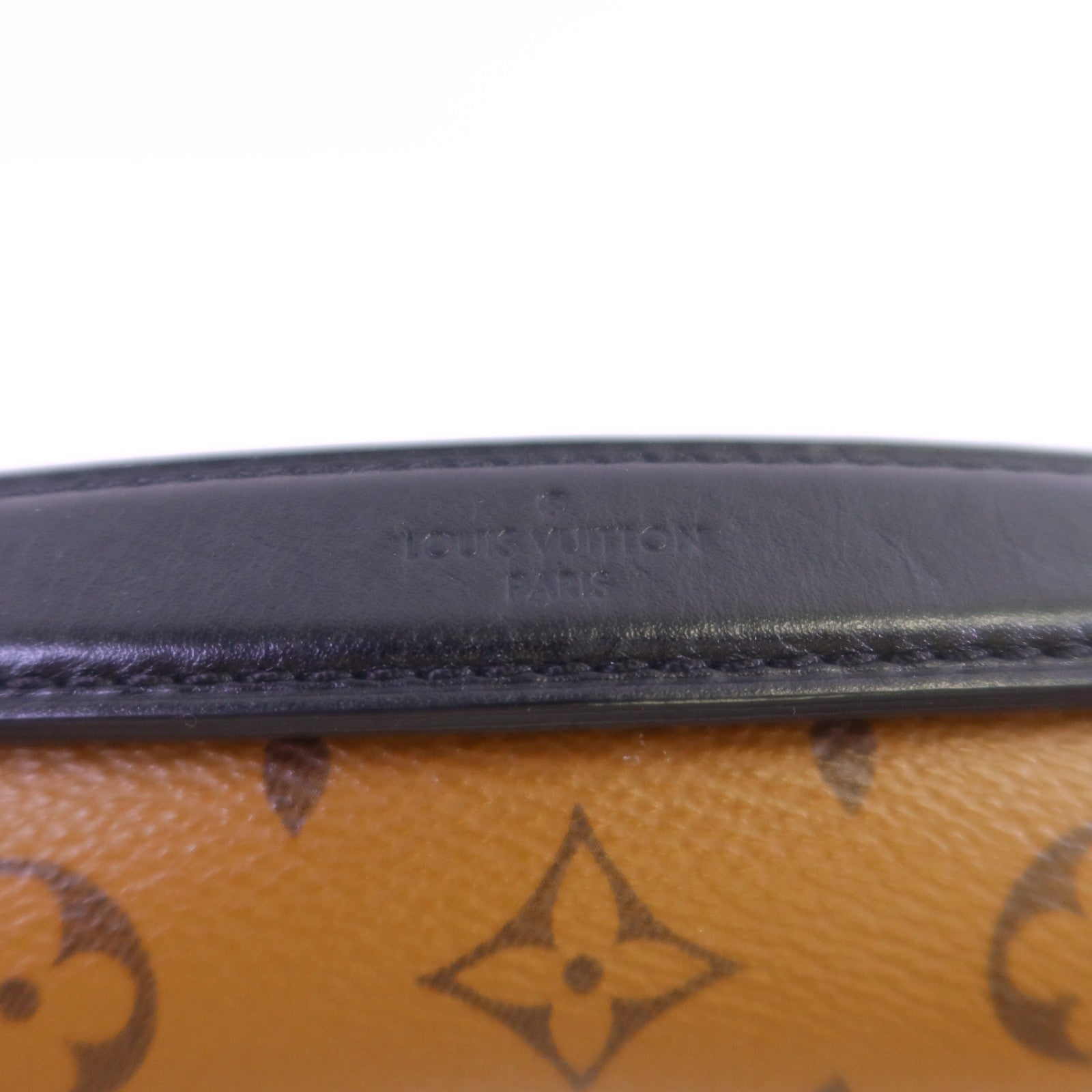 LOUIS VUITTON Monogram Reverse Pochette Metis金扣手挽肩背兩用袋