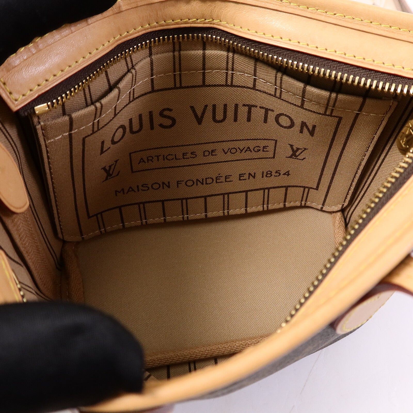 LOUIS VUITTON Monogram Neverfull BB手挽肩背兩用袋