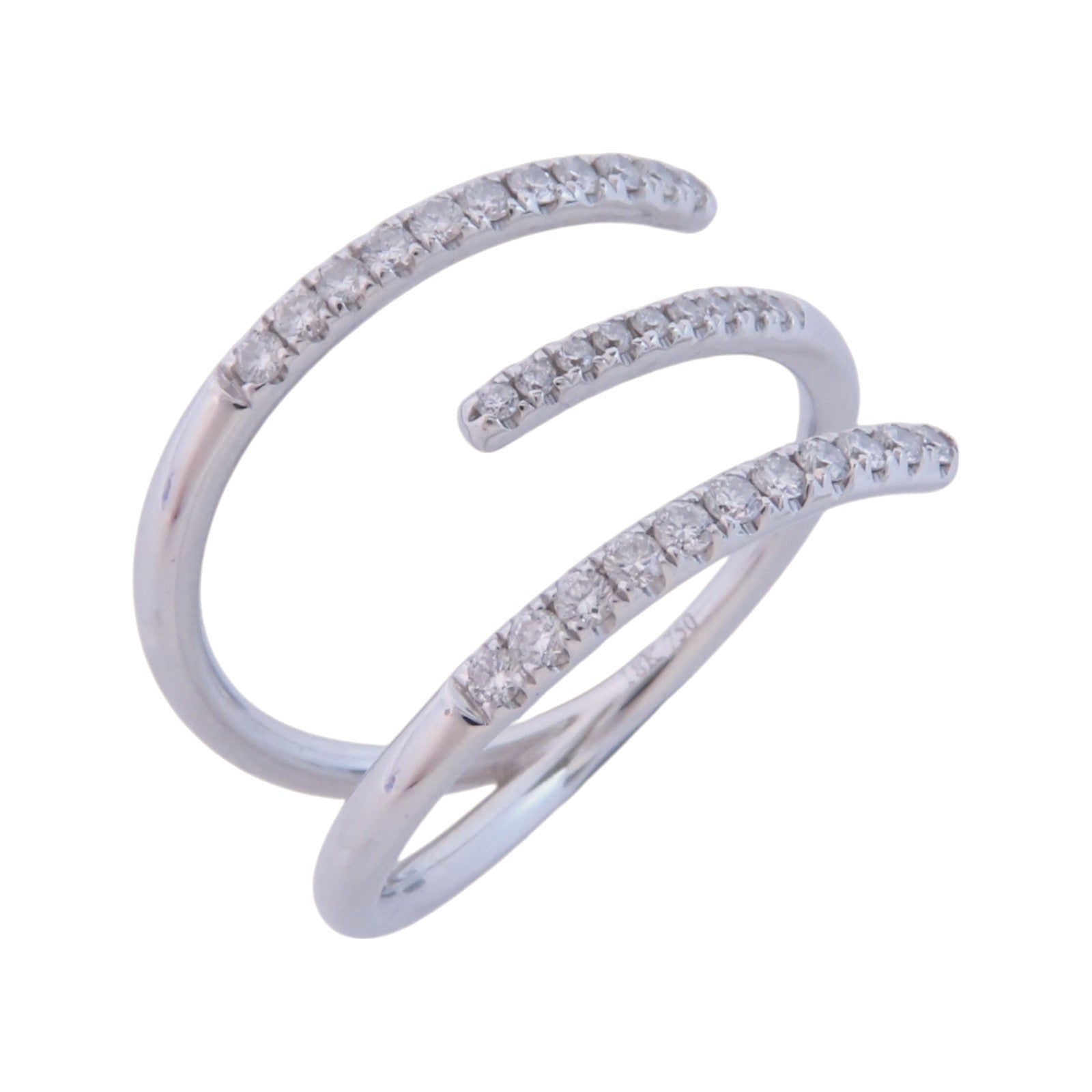 JEWELRY 18K白金Diamond Ring鑽石戒指US#5.75