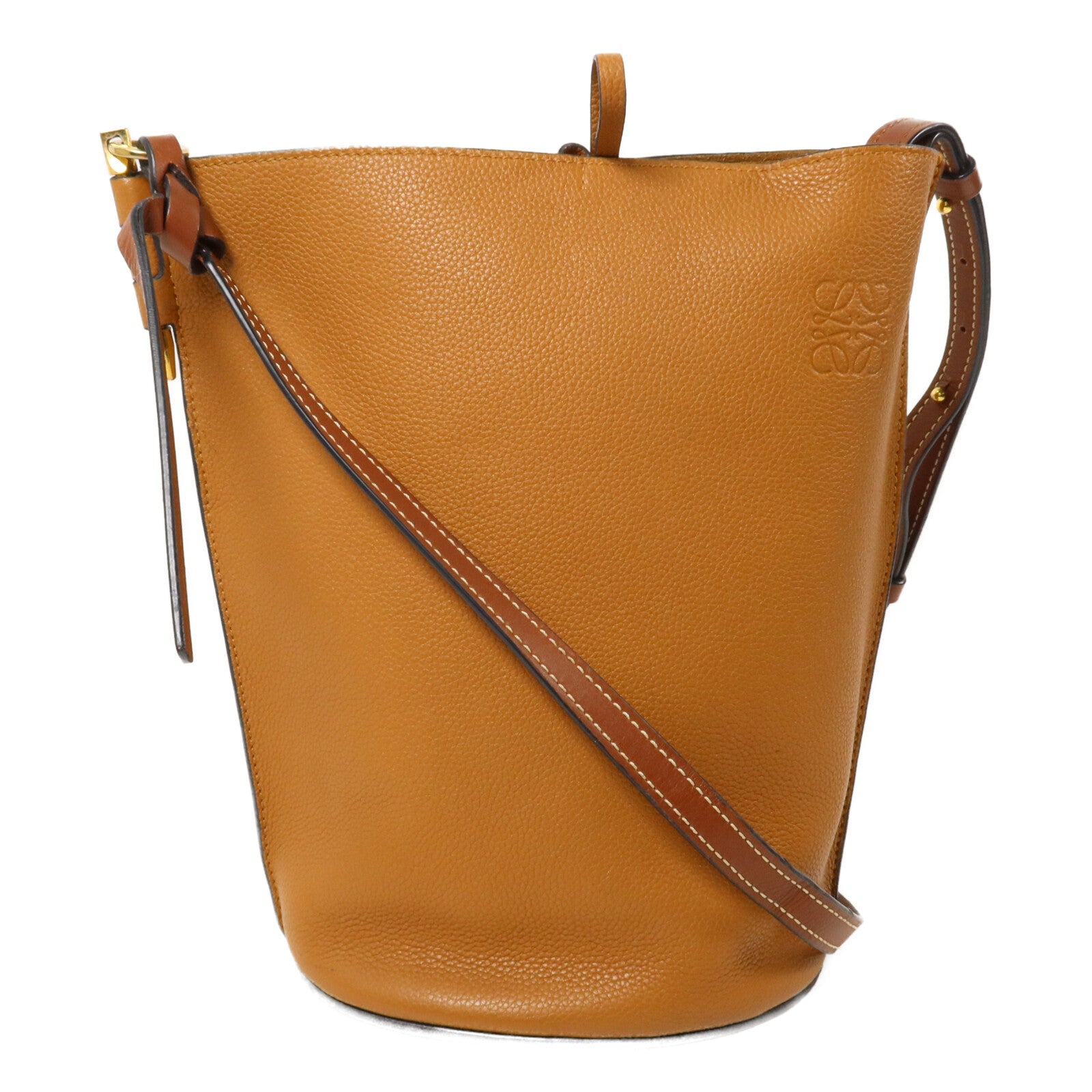 LOEWE 牛皮皮革Gate Bucket肩背袋