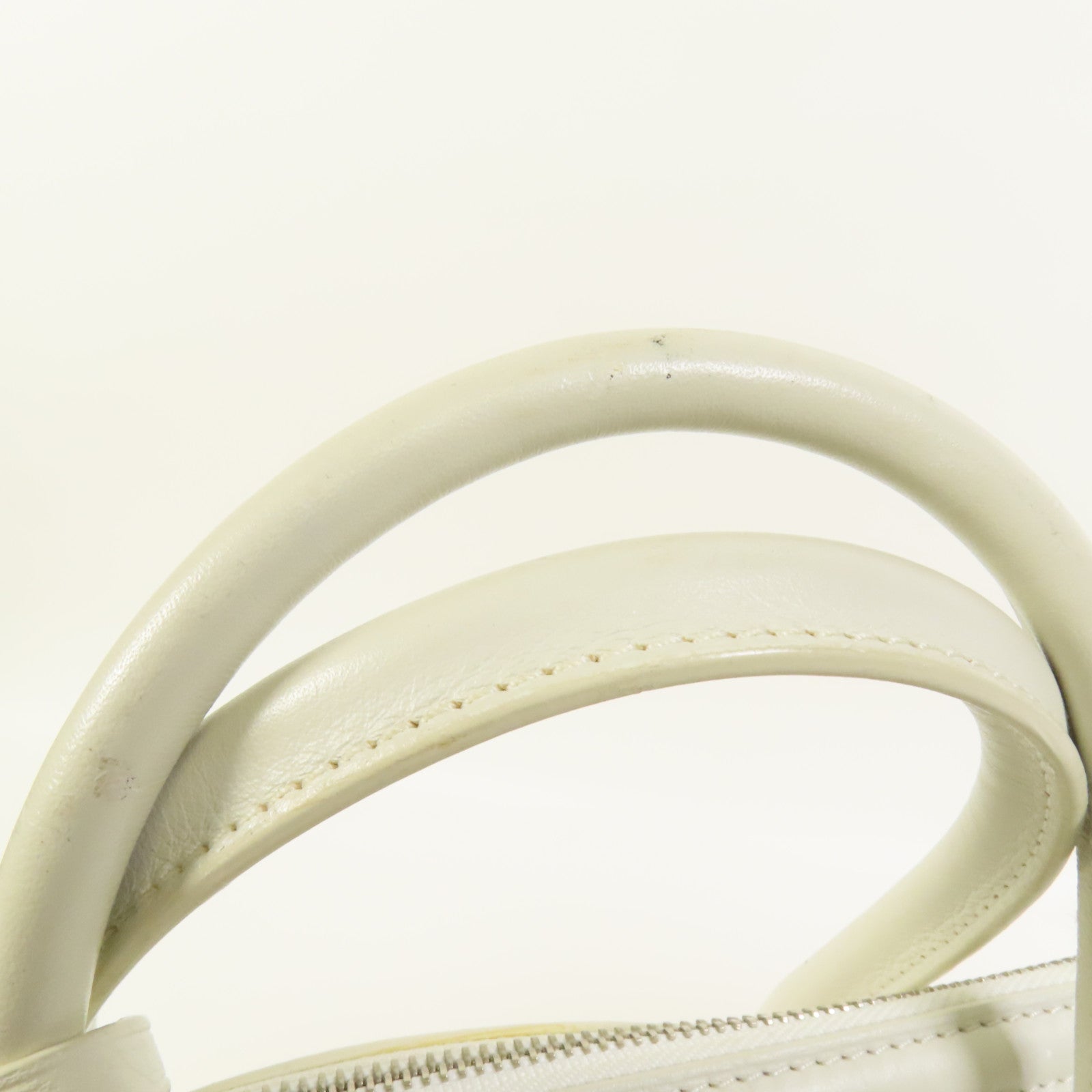 LOUIS VUITTON Monogram Transparent Lockit East West銀扣手挽袋