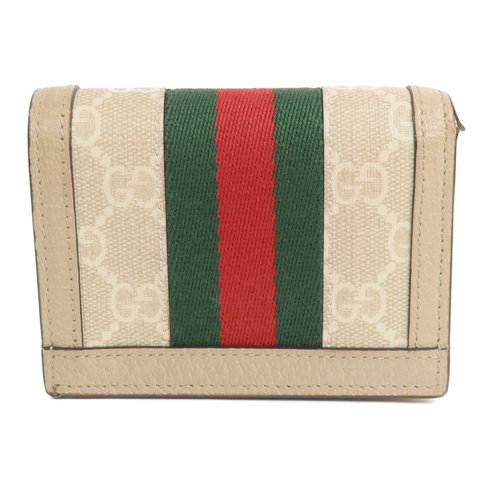 GUCCI 塗層帆布Ophidia GG Card Case Wallet錢包