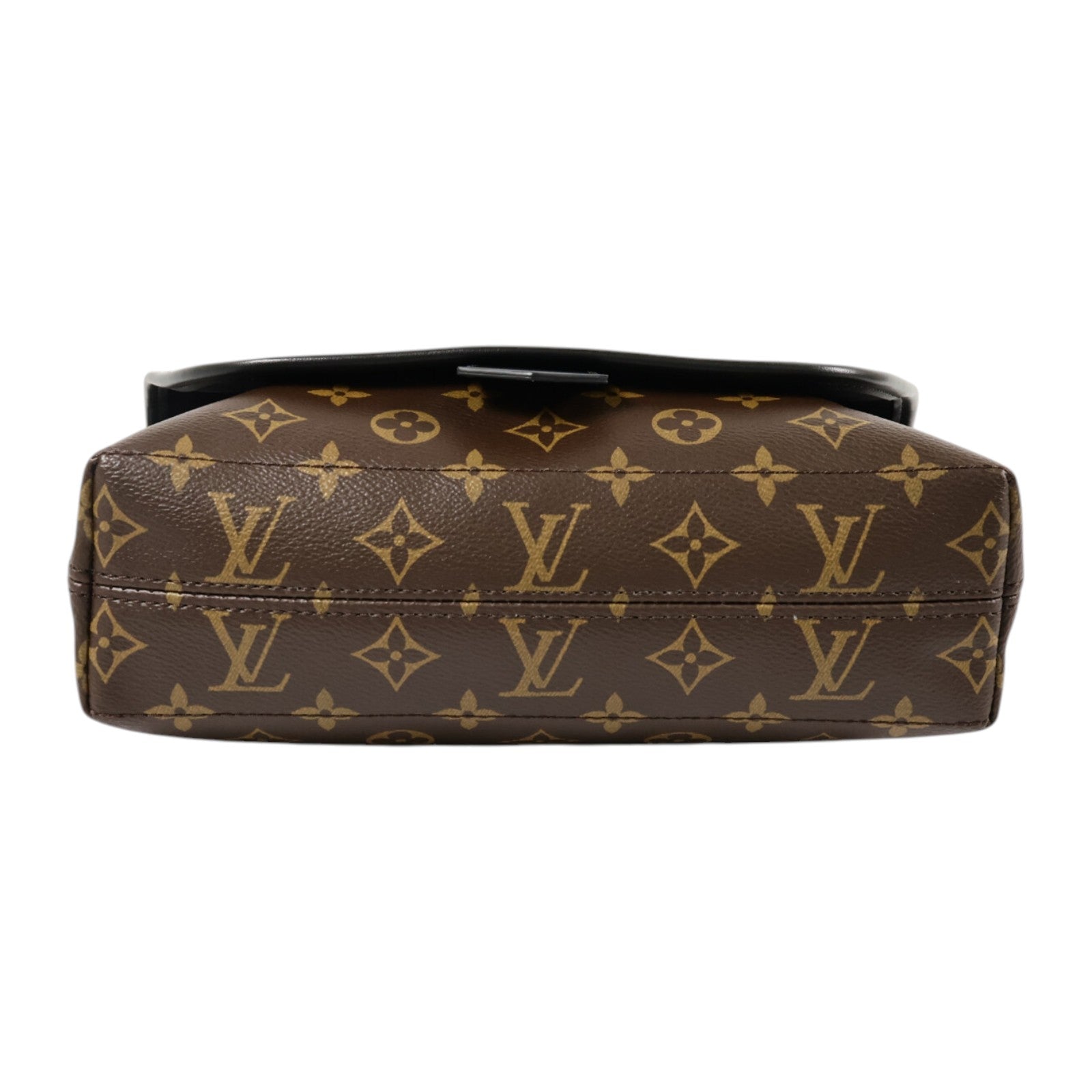 LOUIS VUITTON Monogram Macassar Magnetic Messenger Bag肩背袋