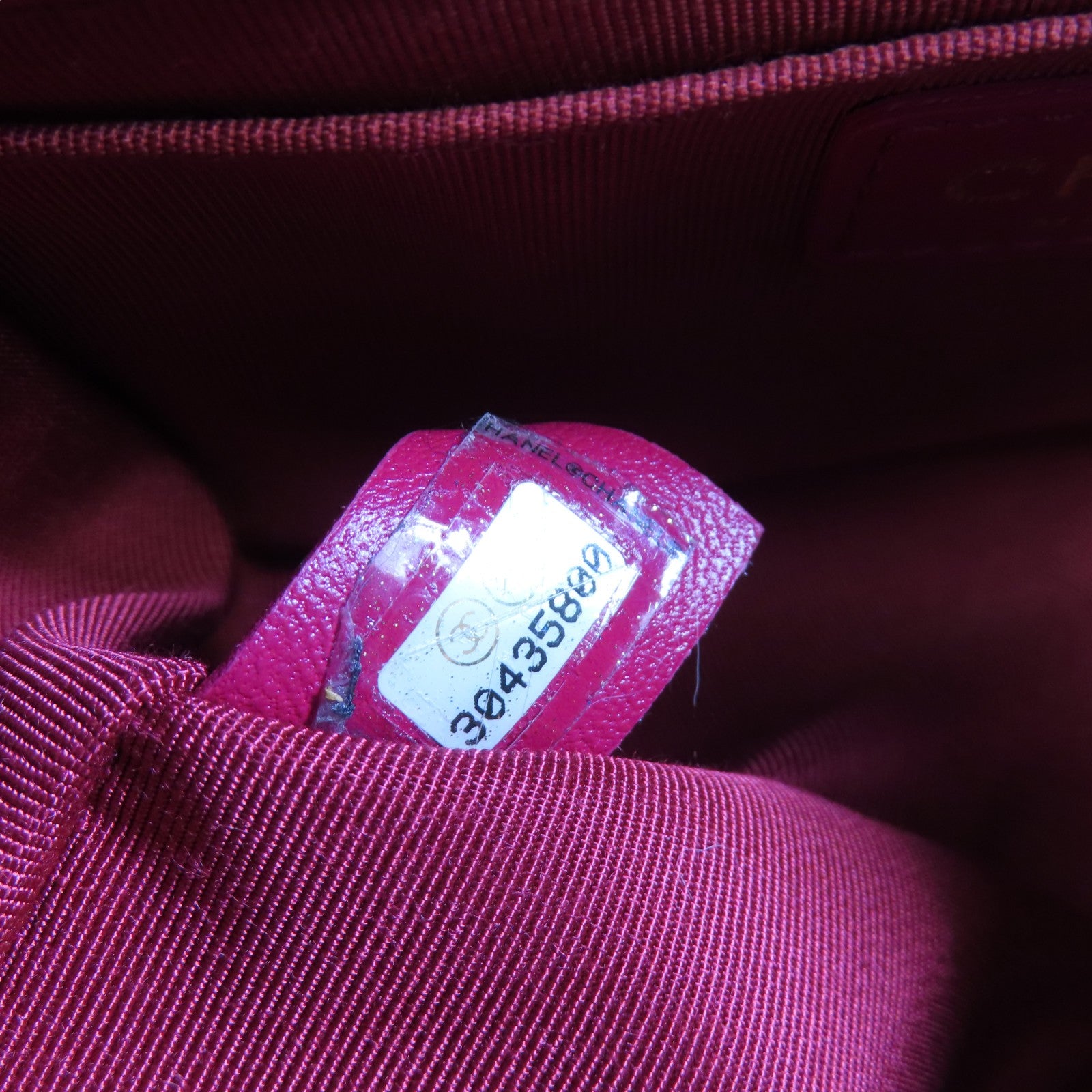 CHANEL 羊皮皮革Chain Shoulder Bag金扣鏈帶肩背大