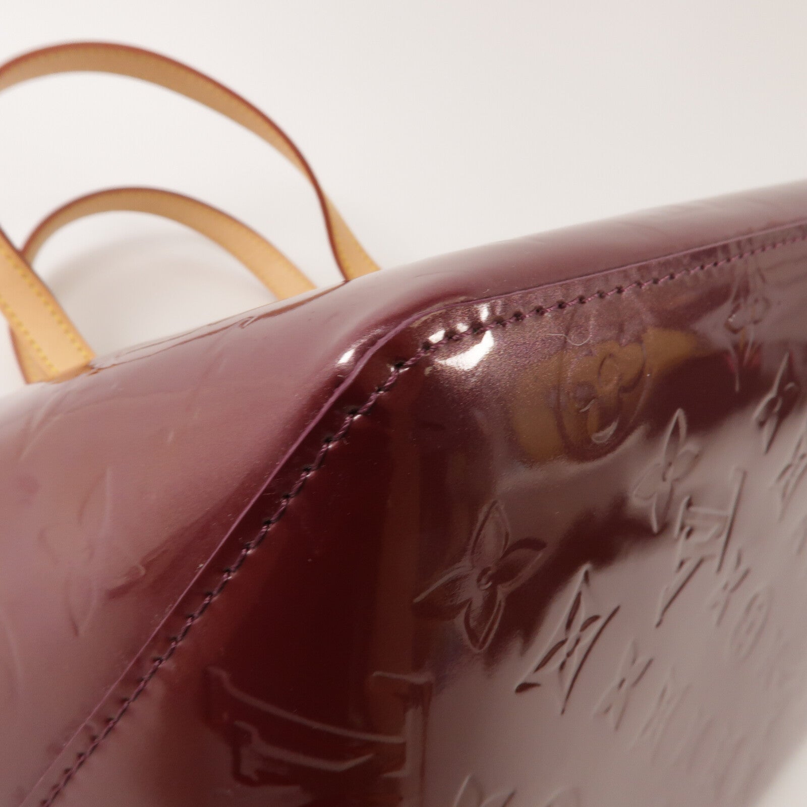 LOUIS VUITTON Vernis Bellevue PM手挽袋