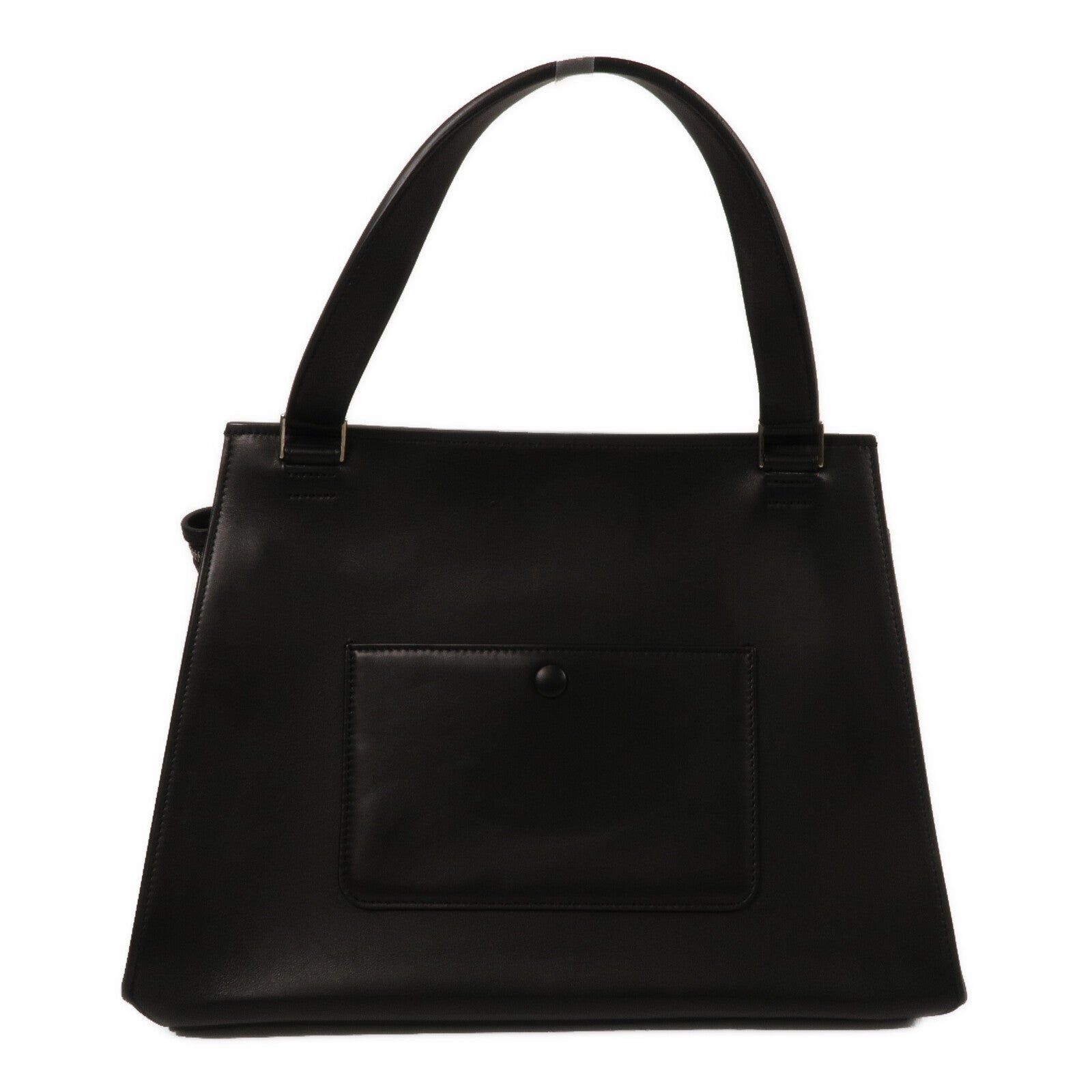 CELINE 牛皮皮革/馬毛Edge Medium肩背袋