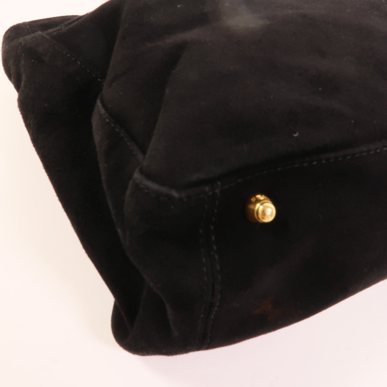 FENDI 麂皮皮革Hand Bag手挽袋