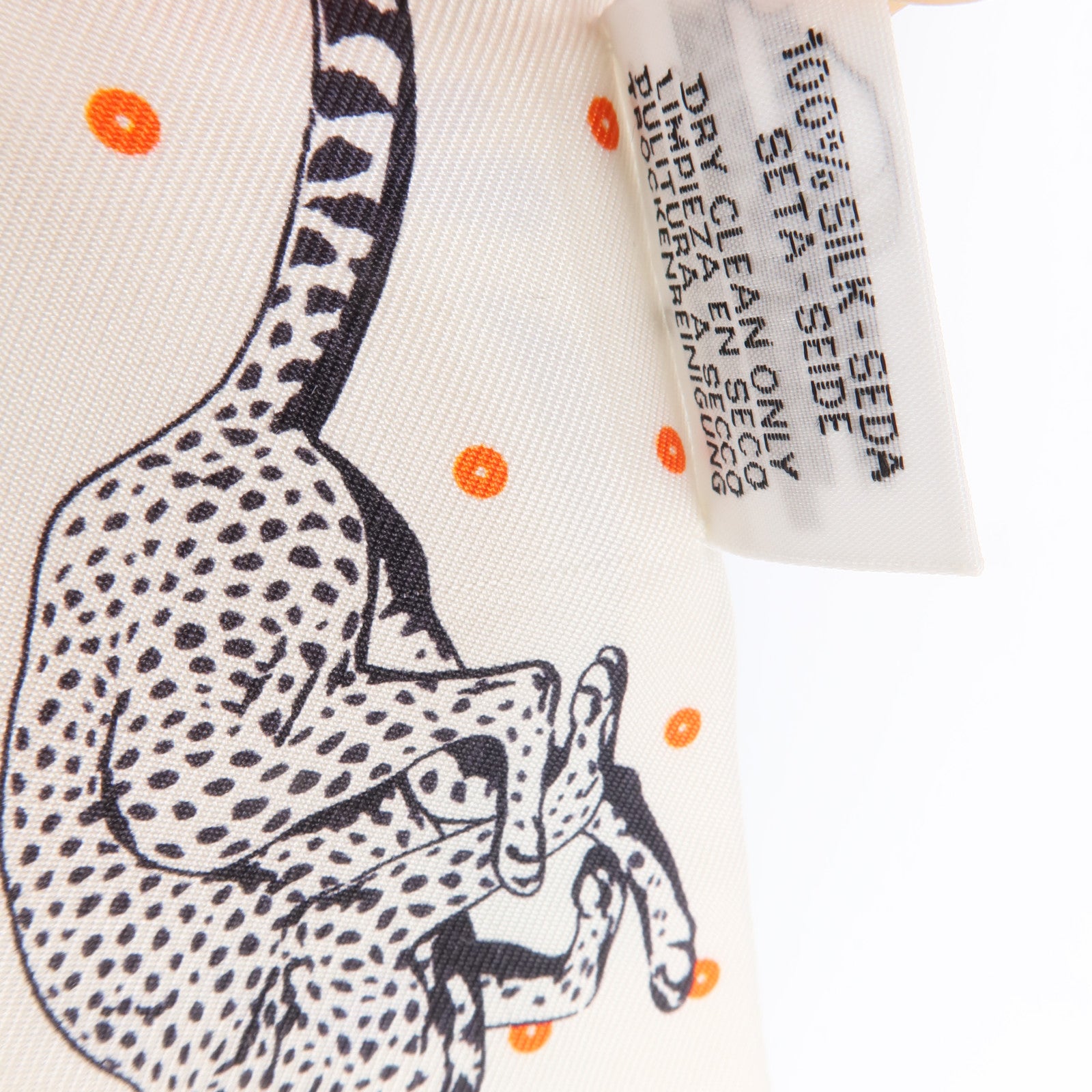 HERMES 絲質Twilly絲巾
