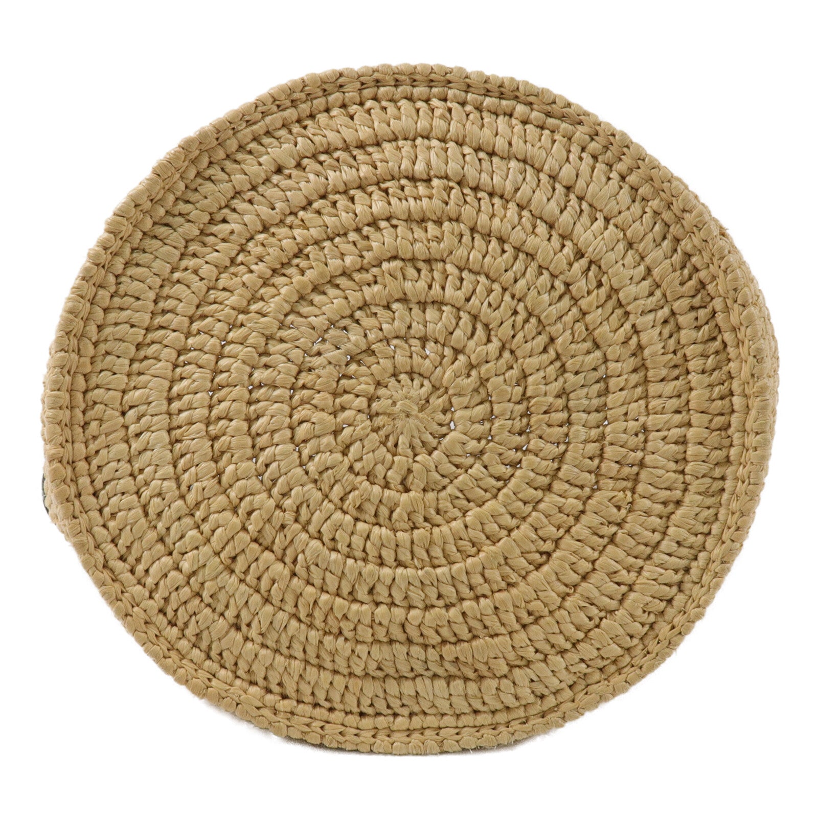 CELINE Raffia/牛皮皮革Big Bag Nano Bucket手挽袋
