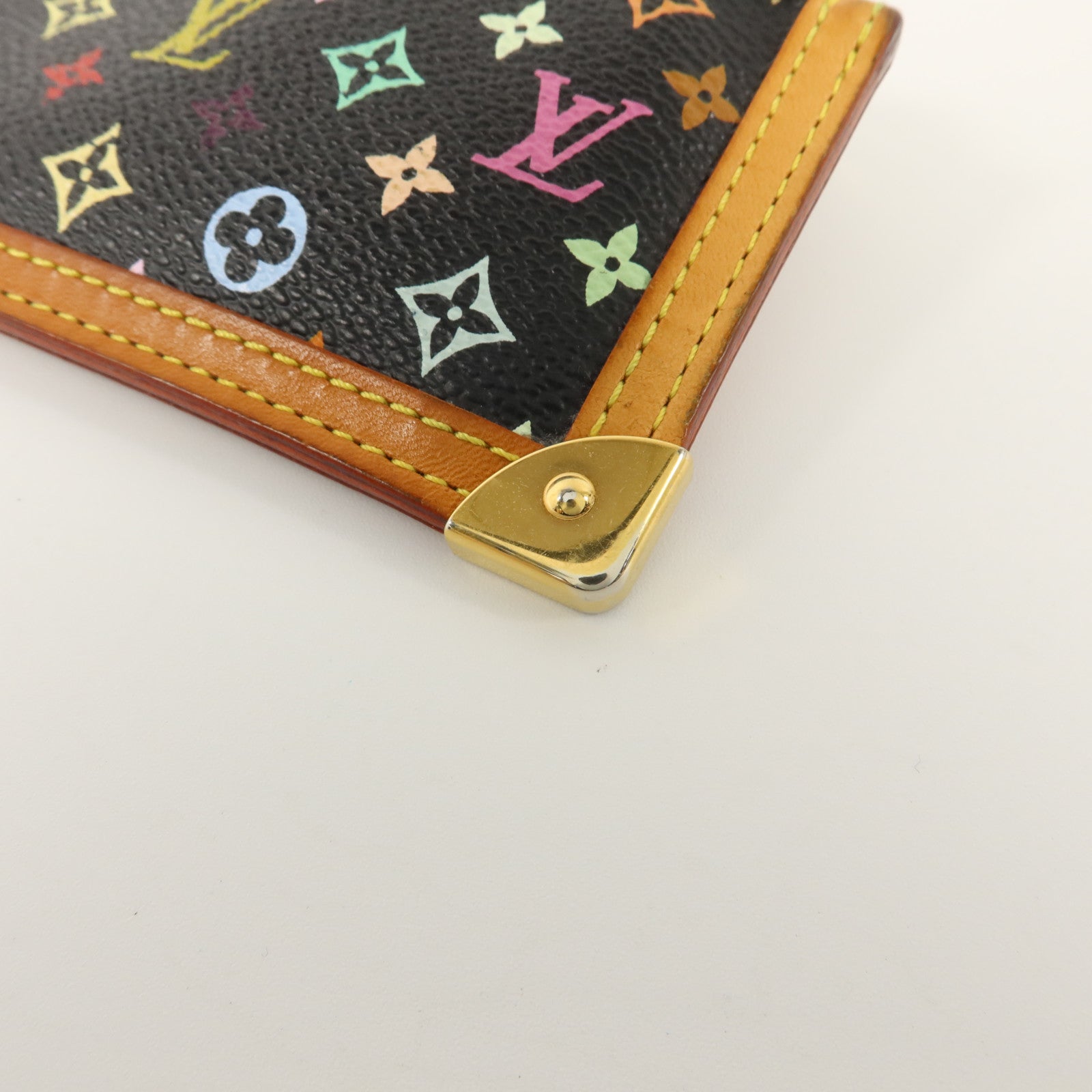 LOUIS VUITTON Monogram Multicolore Pochette Cles Purse零錢包