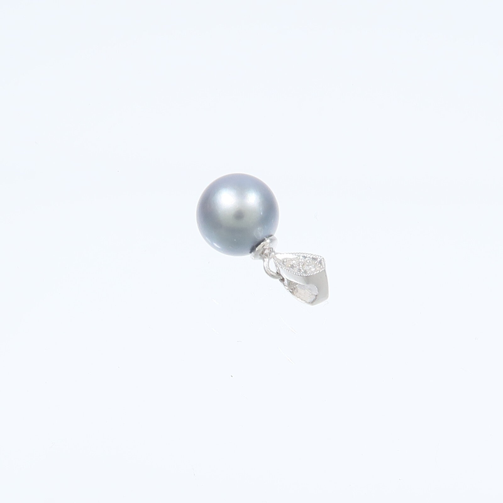 JEWELRY 18K白金Pearl Pendant珍珠吊墜