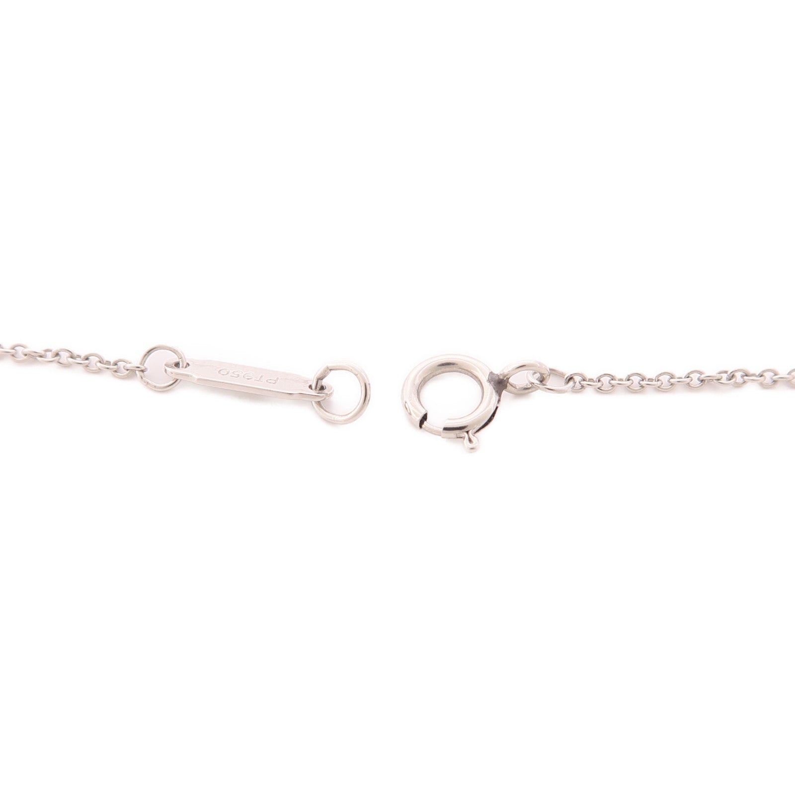 TIFFANY＆CO PT950鉑金Diamond Necklace鑽石項鍊