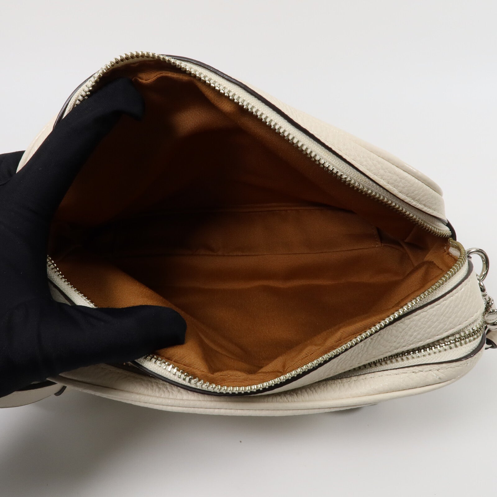 COACH 牛皮皮革Shoulder Bag肩背袋