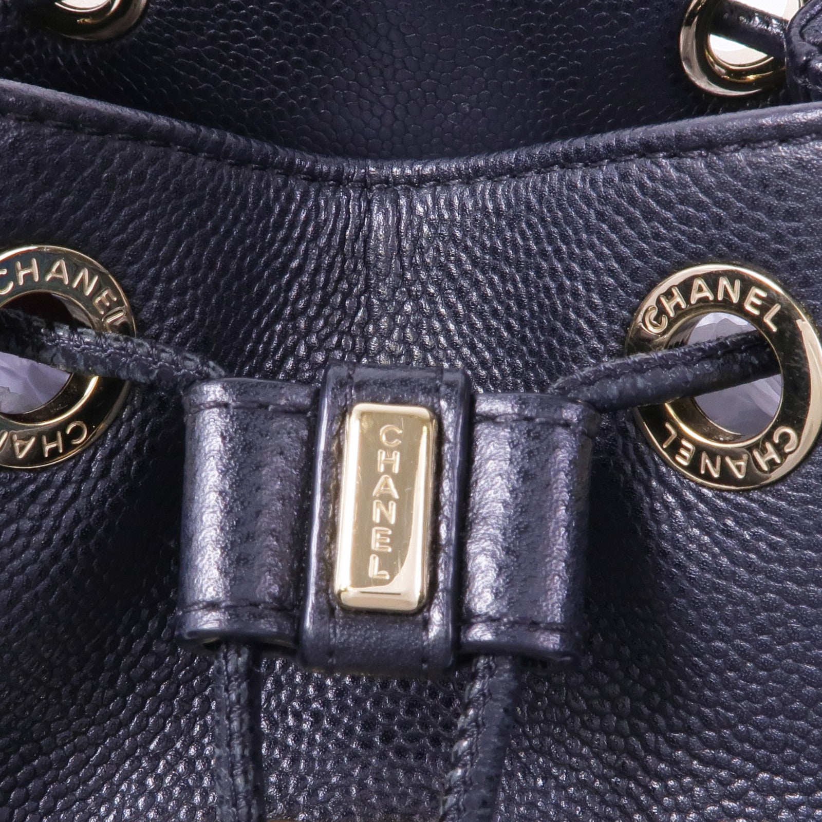 CHANEL 牛皮皮革Chain Shoulder Bag金扣鏈帶肩背袋