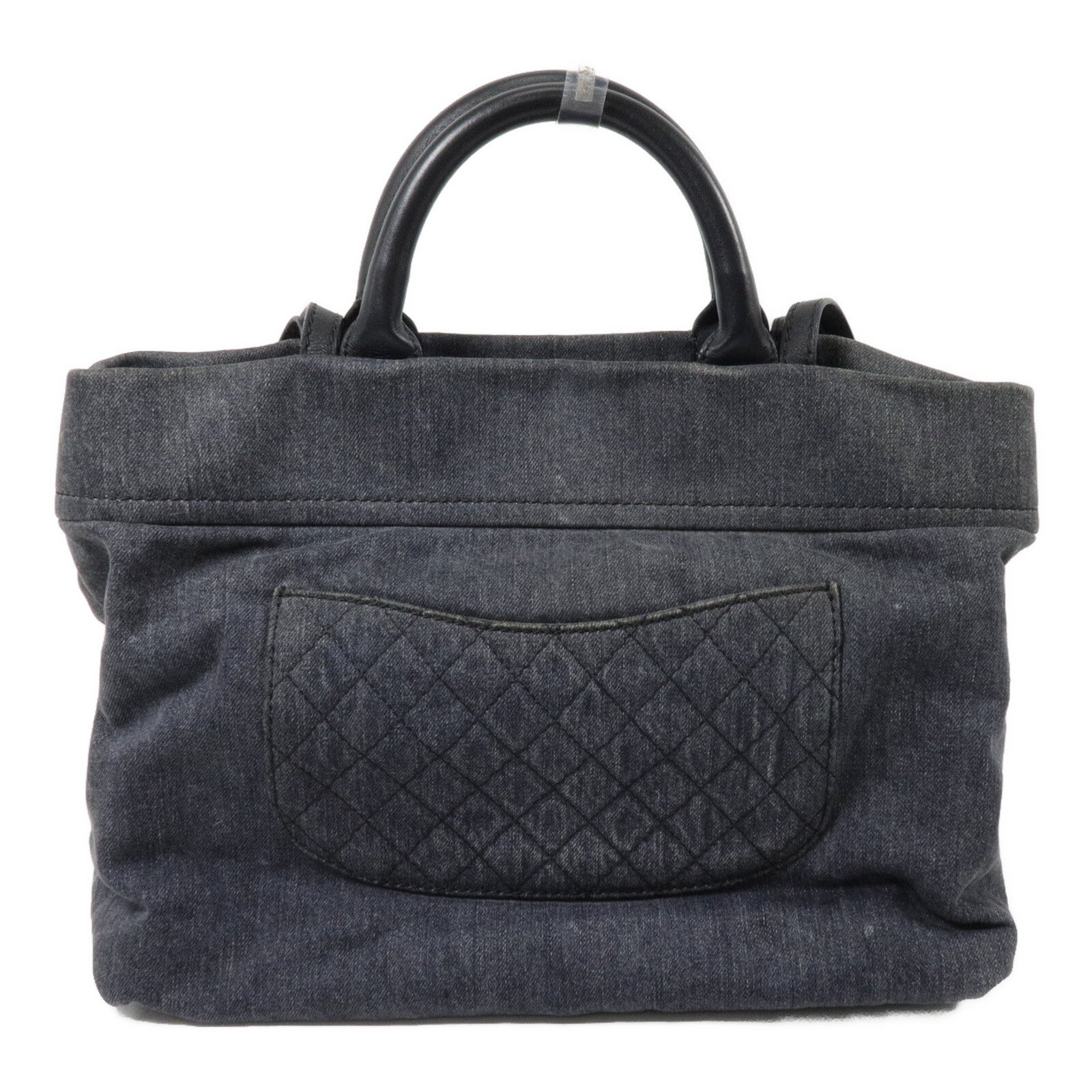 CHANEL 牛仔布2 Way Tote Bag手挽肩背兩用袋