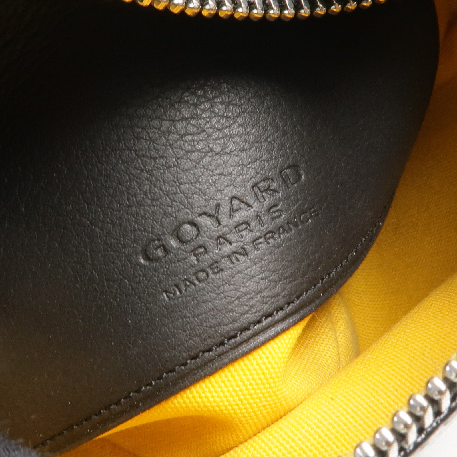 GOYARD 塗層帆布Pouch銀扣手拿包