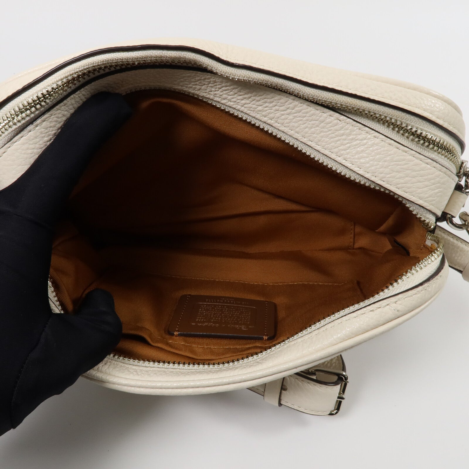 COACH 牛皮皮革Shoulder Bag肩背袋